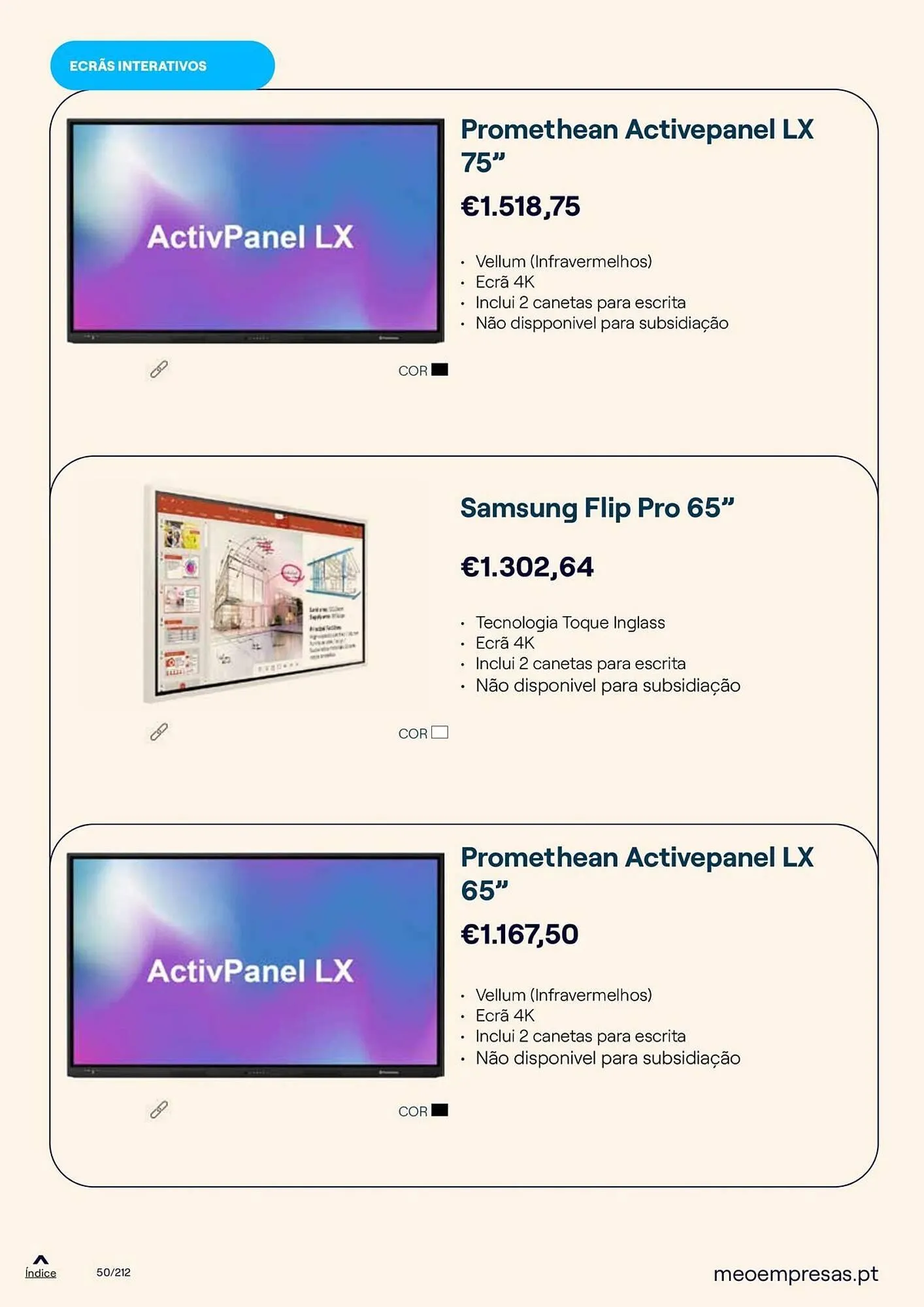 Folheto Catálogo MEO de 20 de outubro até 31 de dezembro 2025 - Pagina 50