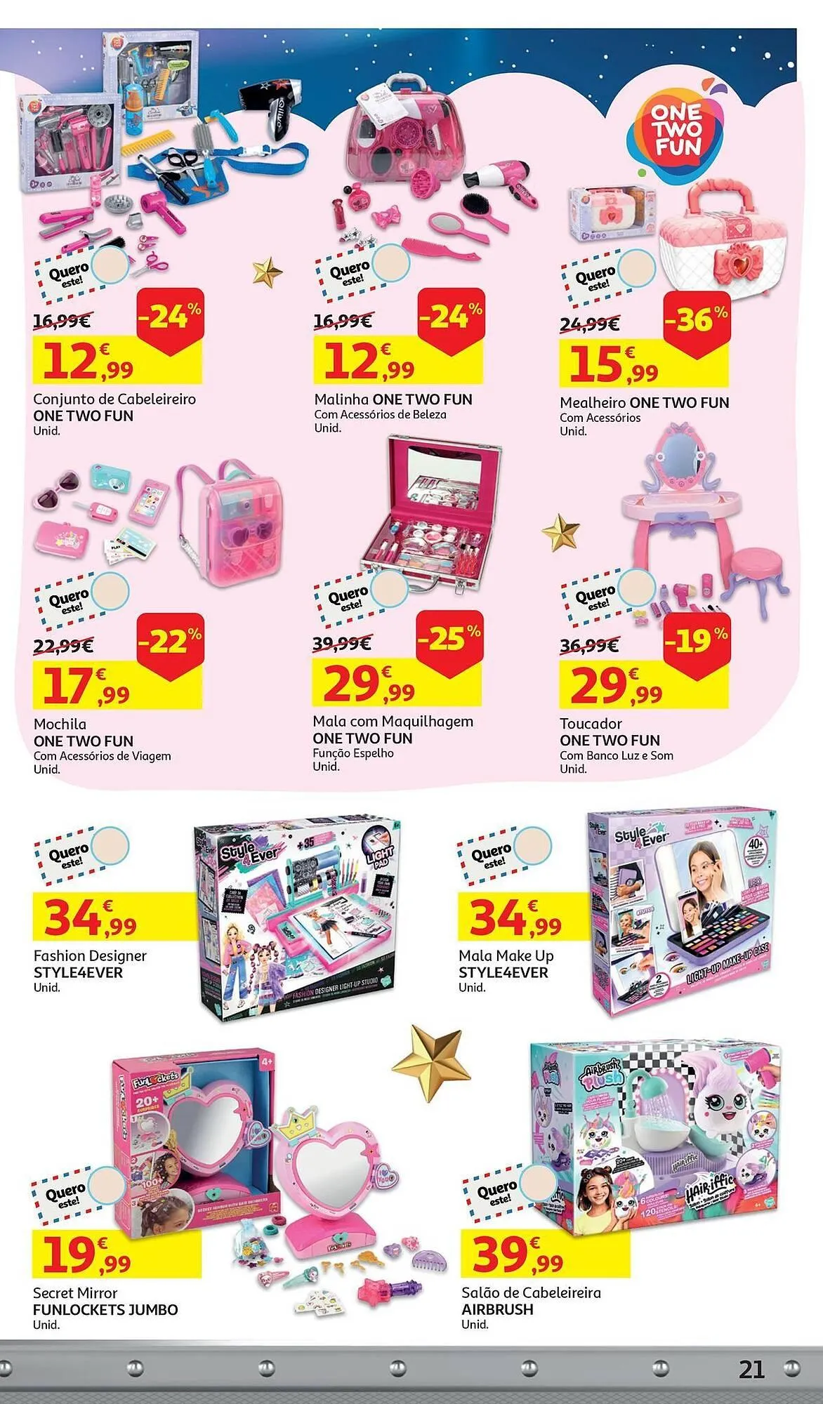 Folheto Folheto Auchan de 5 de novembro até 9 de dezembro 2025 - Pagina 21
