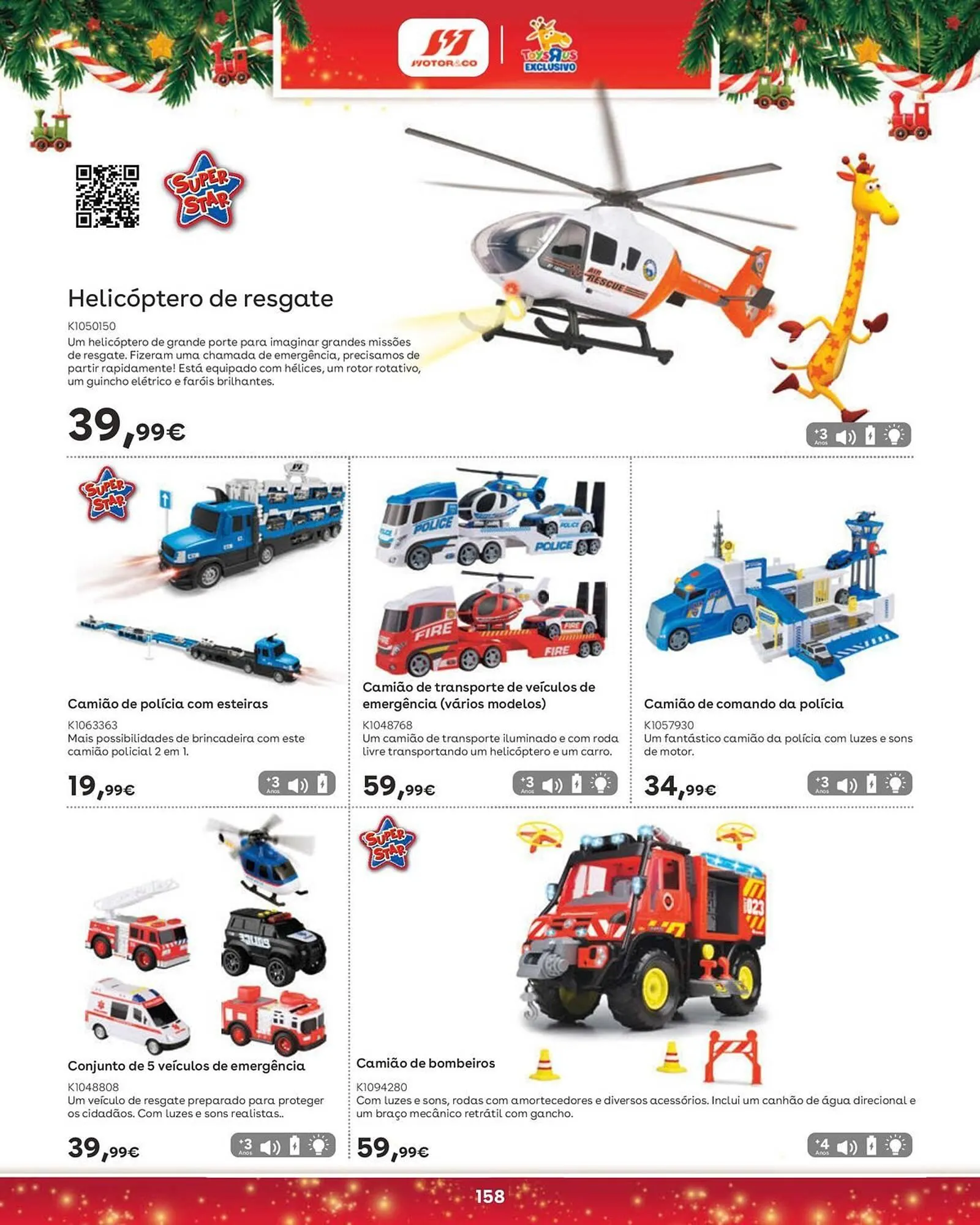 Folheto Catálogo Toys R Us de 5 de novembro até 5 de janeiro 2026 - Pagina 158