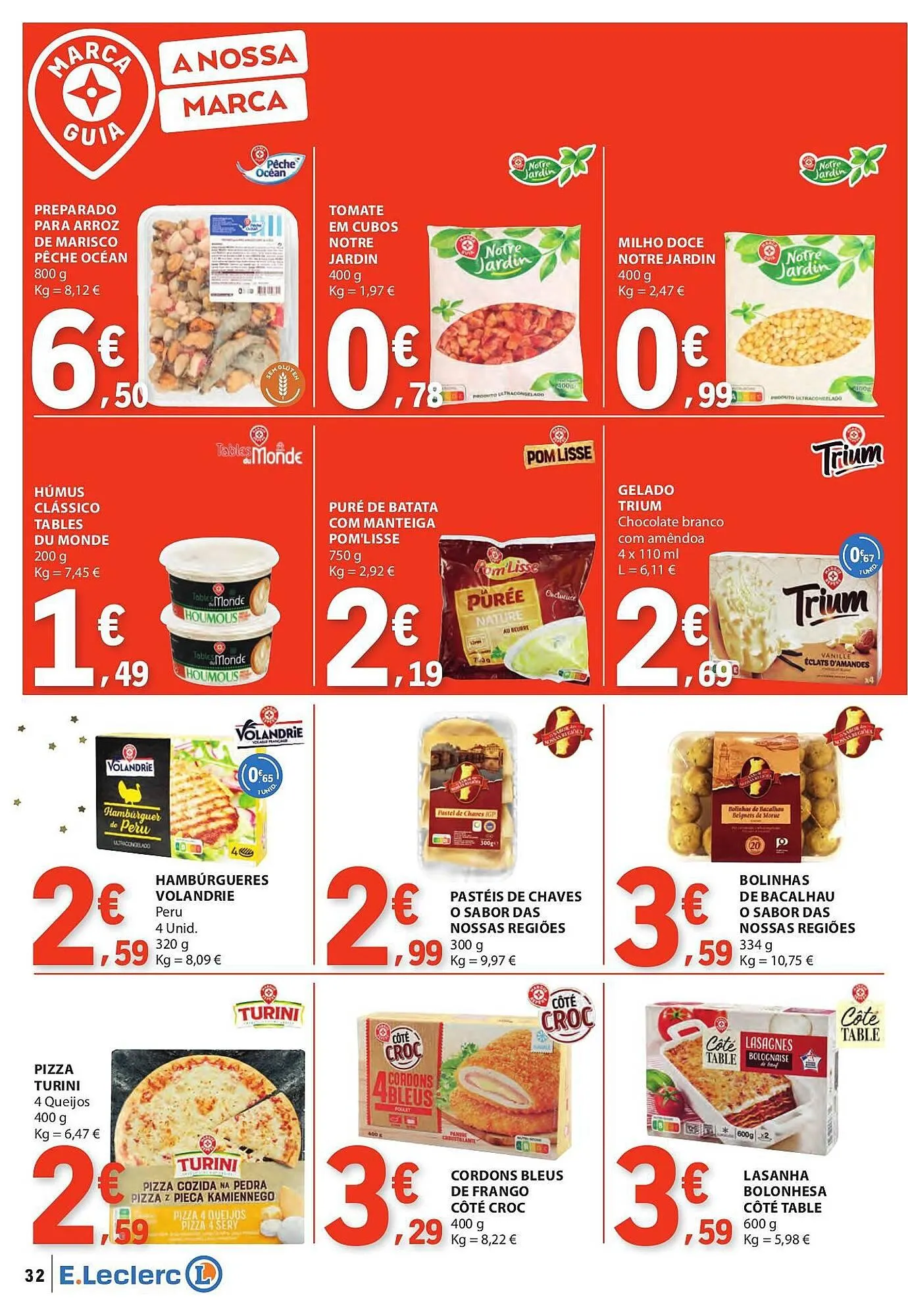 Folheto Folheto E.Leclerc de 13 de novembro até 19 de novembro 2025 - Pagina 32