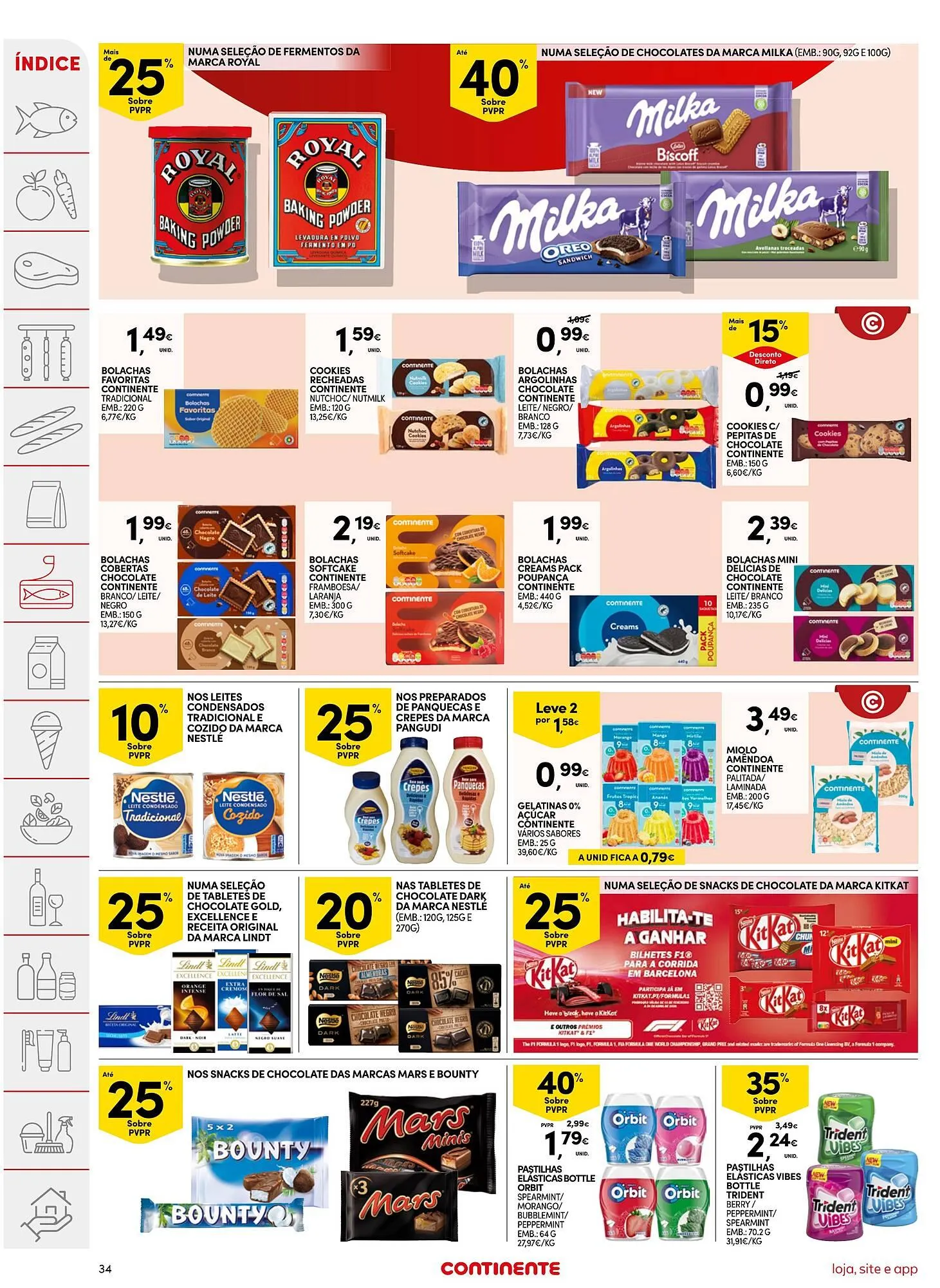 Folheto Folheto Continente de 10 de março até 16 de março 2026 - Pagina 34