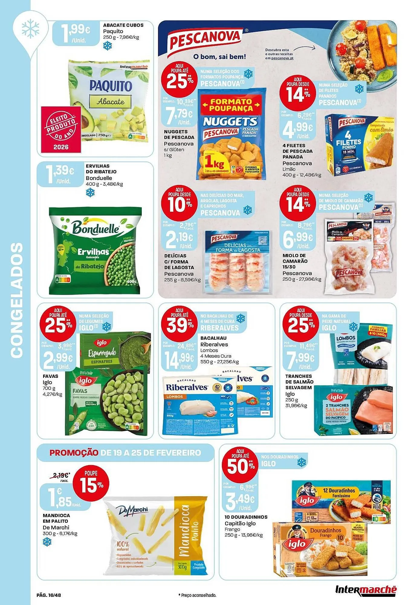 Folheto Folheto Intermarché de 19 de fevereiro até 25 de fevereiro 2026 - Pagina 16