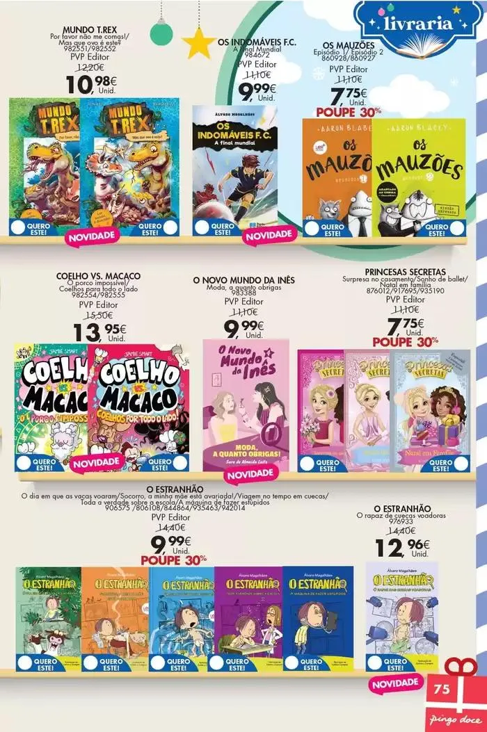 Folheto As nossas melhores pechinchas de 21 de novembro até 6 de janeiro 2025 - Pagina 72