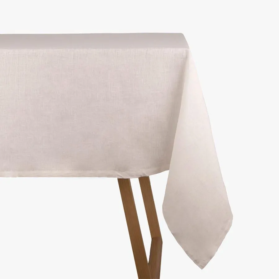 Toalha de mesa linho branco 160x250 cm JACKIE