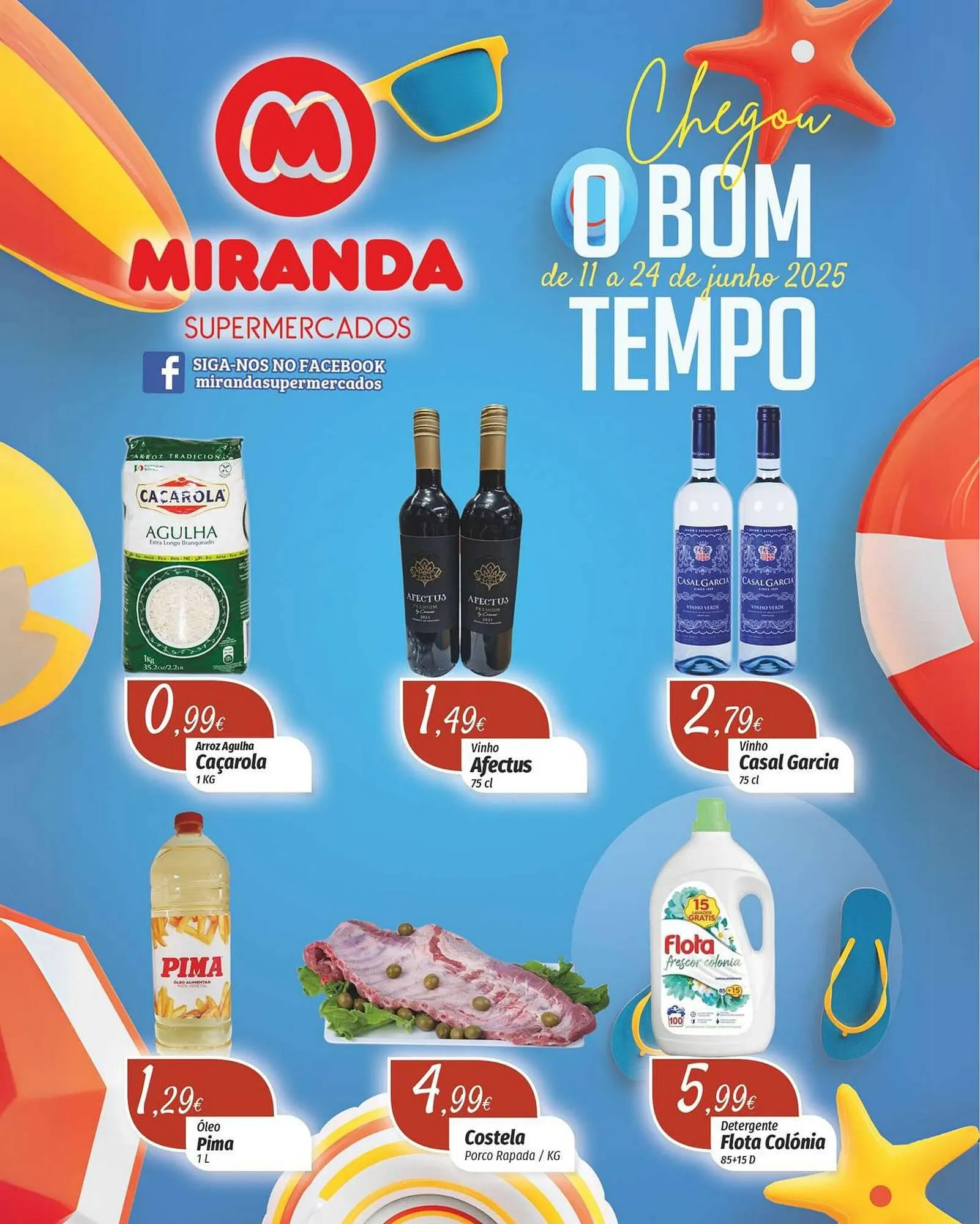 Folheto Miranda Supermercados - 1
