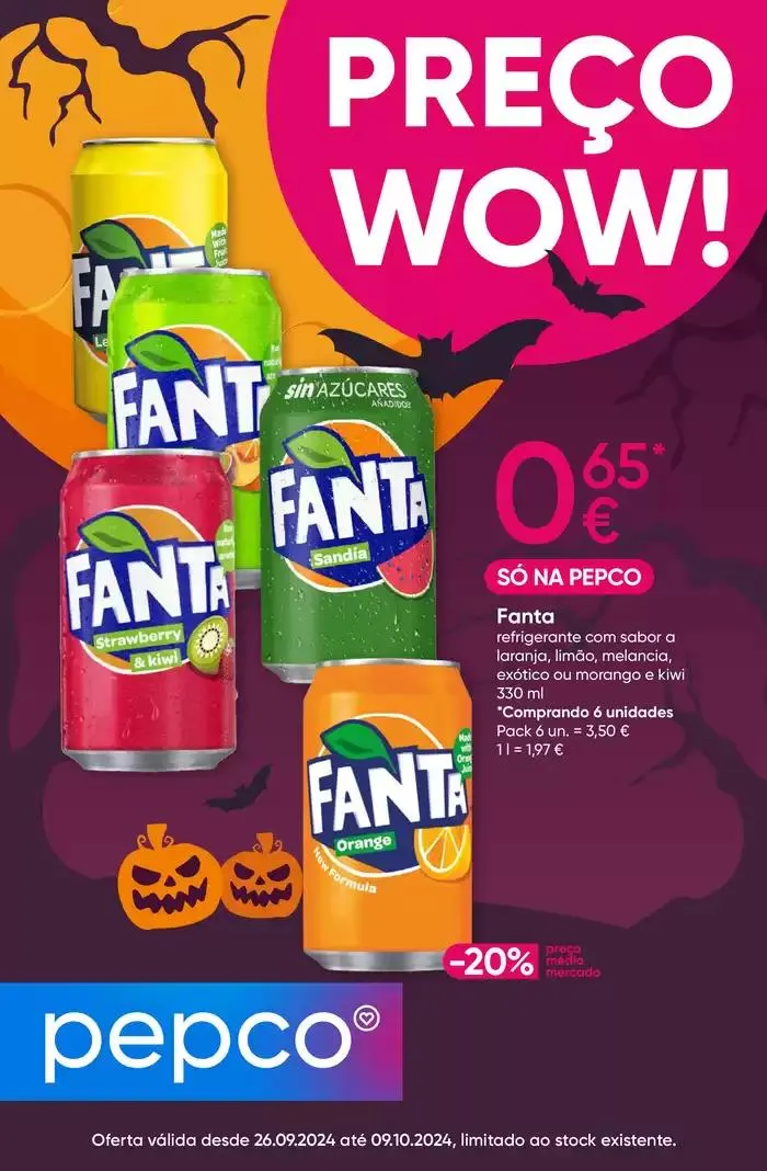 Folheto Alimentação e drogaria. de 26 de setembro até 9 de outubro 2024 - Pagina 1