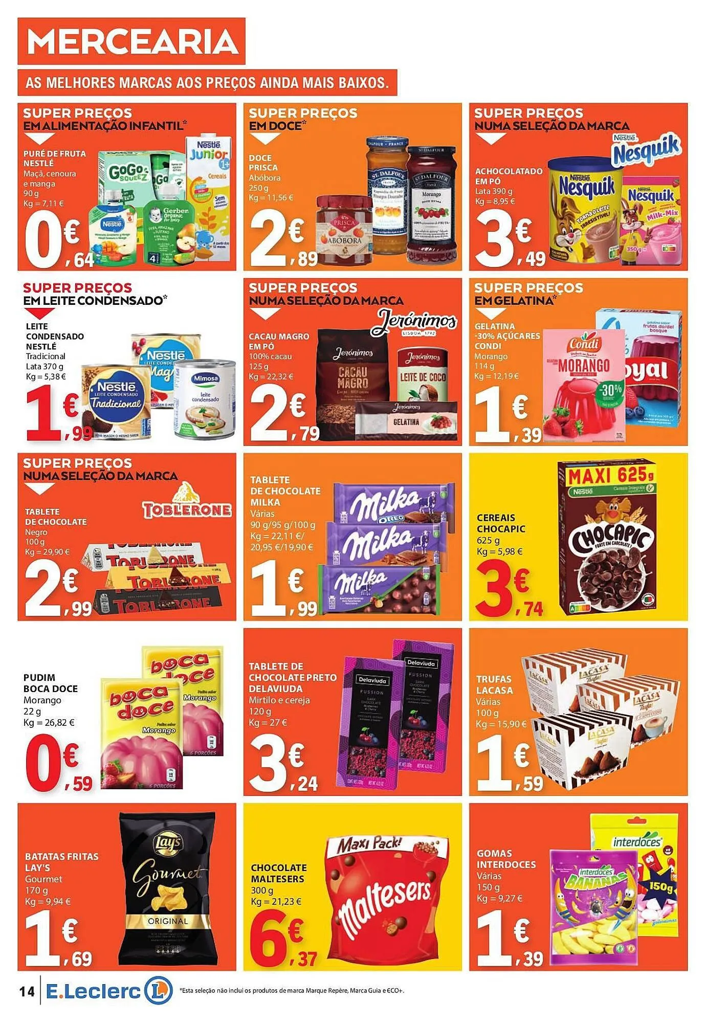 Folheto Folheto E.Leclerc de 22 de janeiro até 28 de janeiro 2026 - Pagina 14