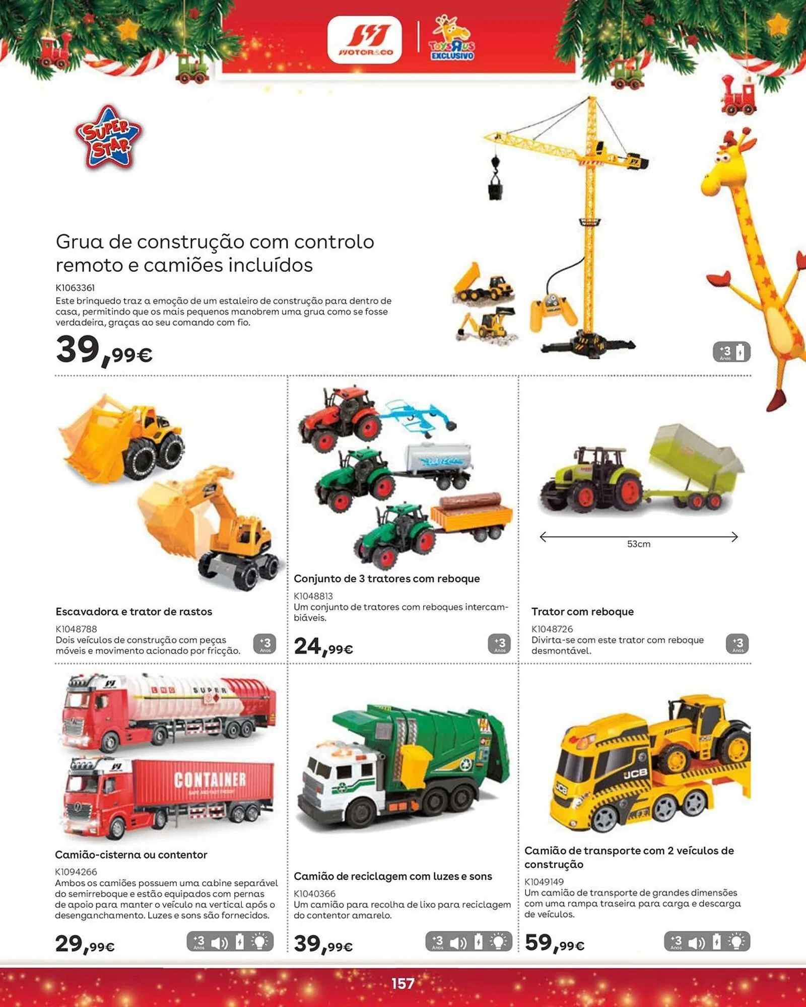 Folheto Catálogo Toys R Us de 5 de novembro até 5 de janeiro 2026 - Pagina 157