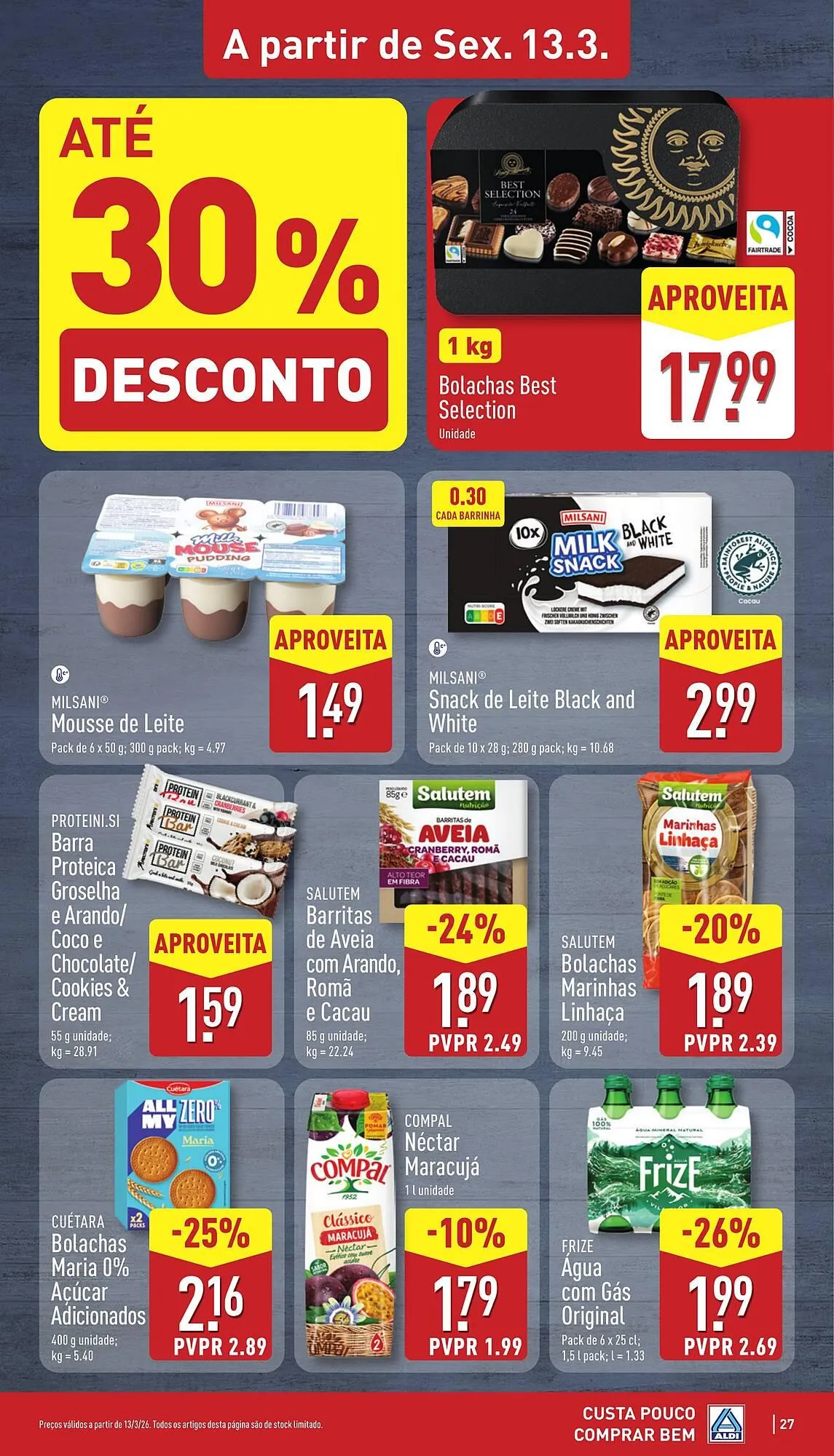 Folheto Folheto ALDI de 9 de março até 15 de março 2026 - Pagina 27