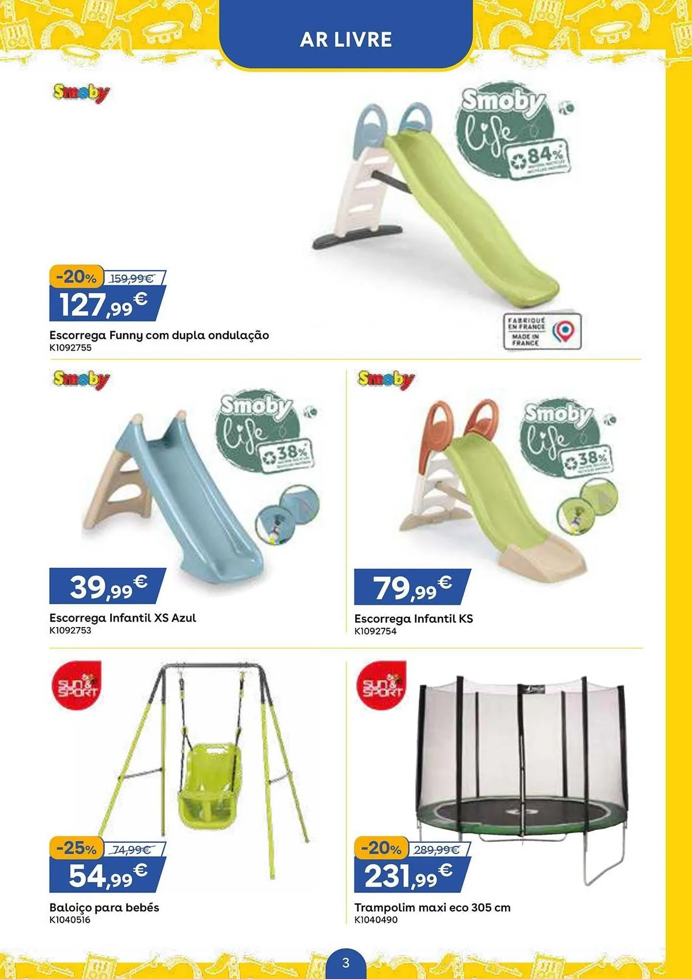 Folheto Catálogo Toys R Us de 8 de abril até 28 de abril 2026 - Pagina 3