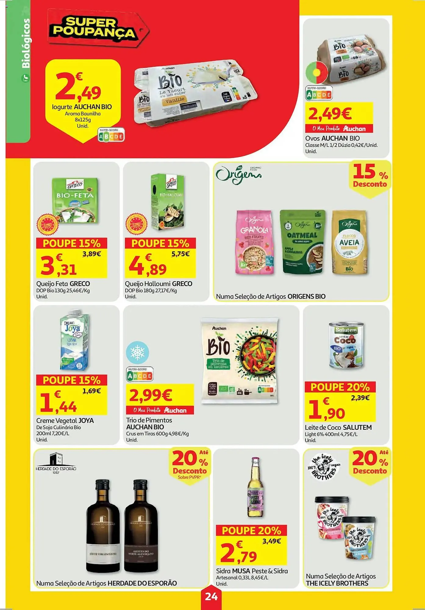 Folheto Folheto Auchan de 19 de março até 26 de março 2026 - Pagina 24