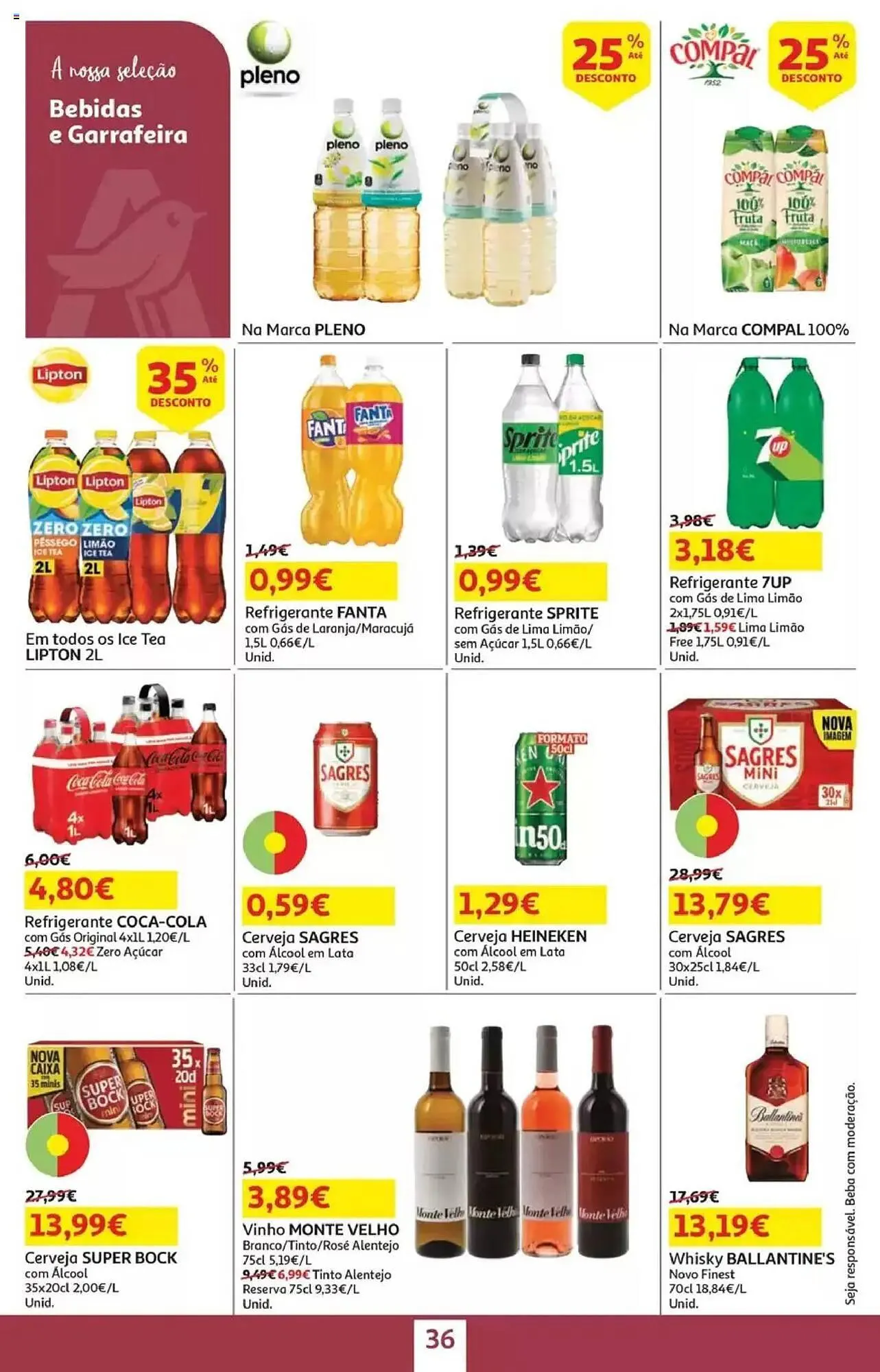 Folheto Folheto Auchan de 11 de abril até 20 de abril 2025 - Pagina 36