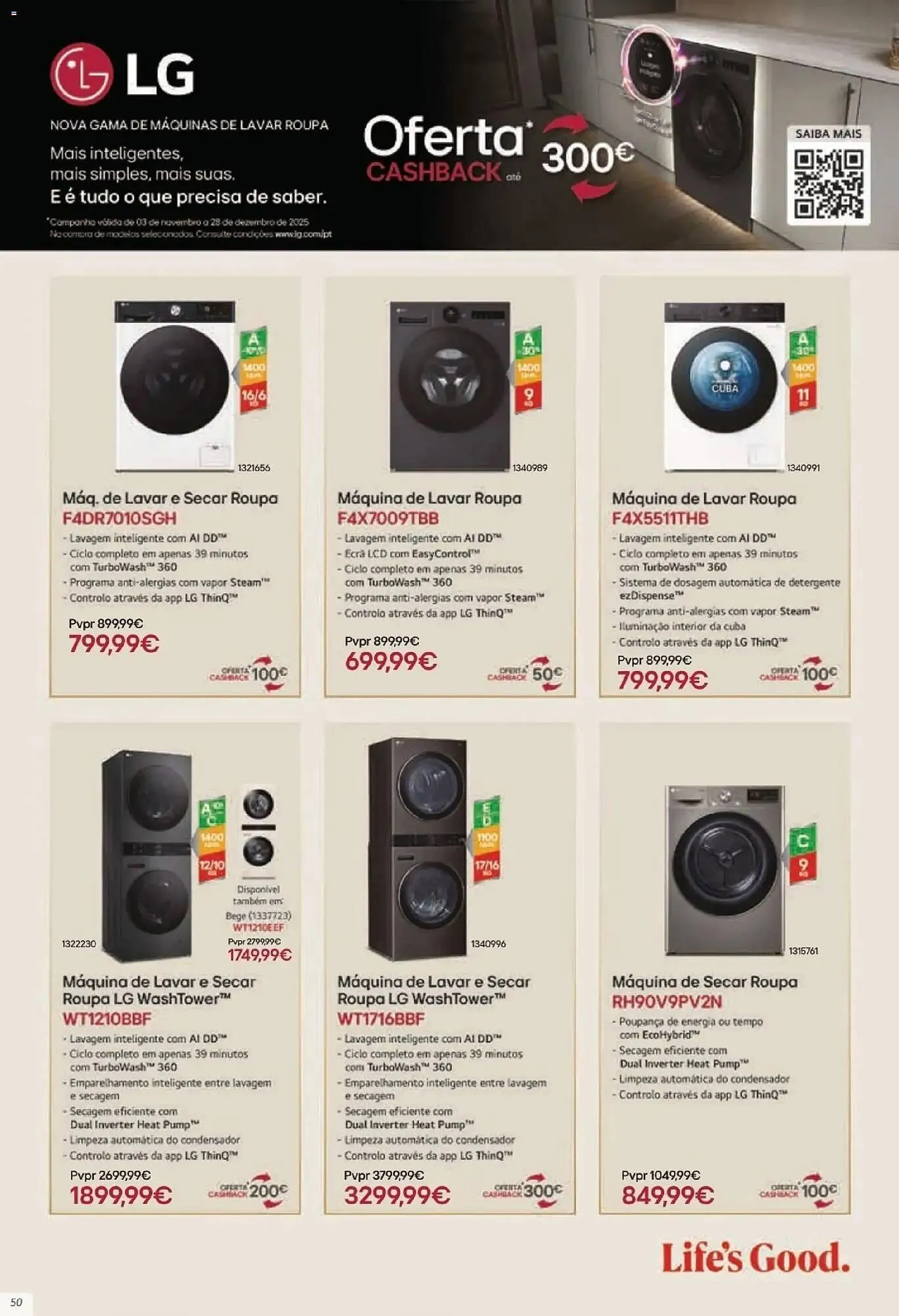 Folheto Folheto Radio Popular de 5 de dezembro até 26 de dezembro 2025 - Pagina 50