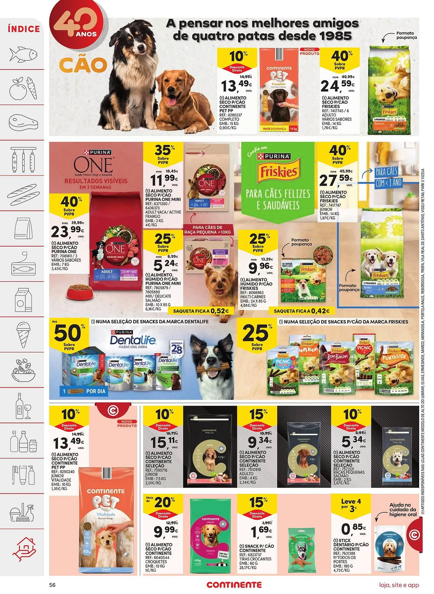 Folheto Folheto Continente de 18 de março até 24 de março 2025 - Pagina 56