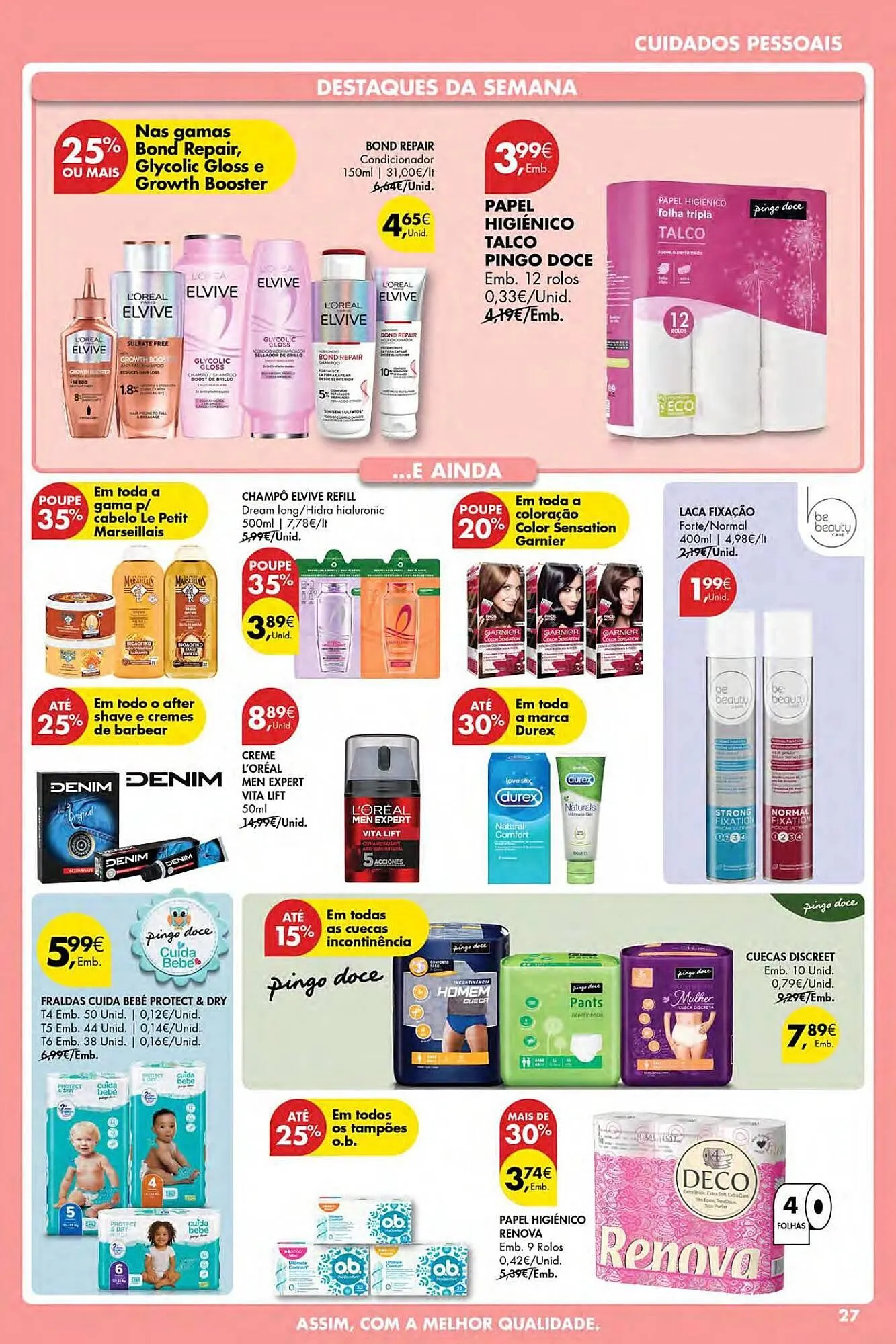 Folheto Folheto Pingo Doce de 16 de abril até 22 de abril 2026 - Pagina 27