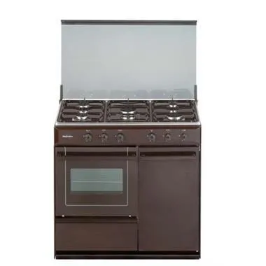 FOGÃO MEIRELES N921B ( Aço inoxidável - 5 G - Gás )