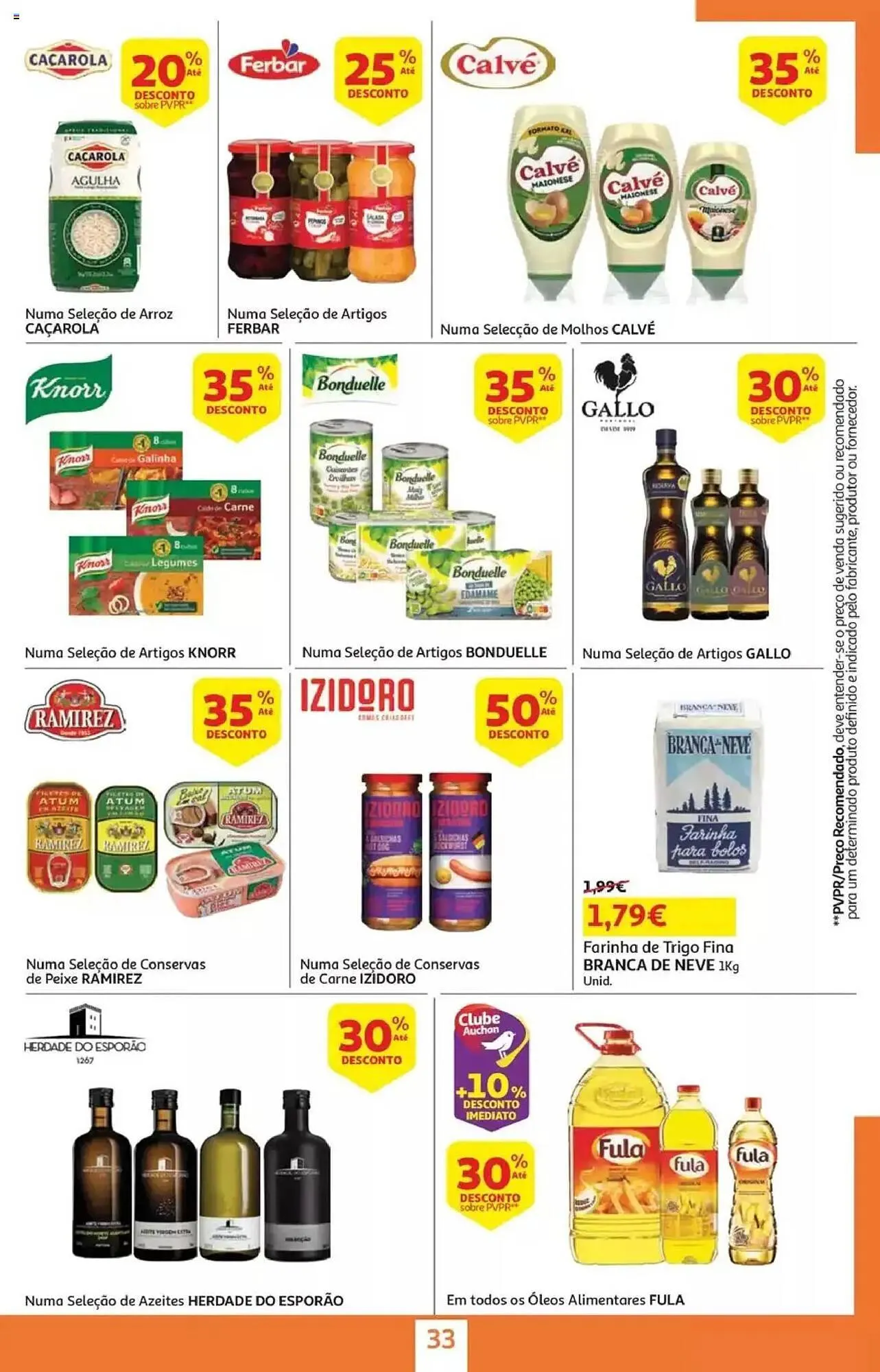Folheto Folheto Auchan de 11 de abril até 20 de abril 2025 - Pagina 33