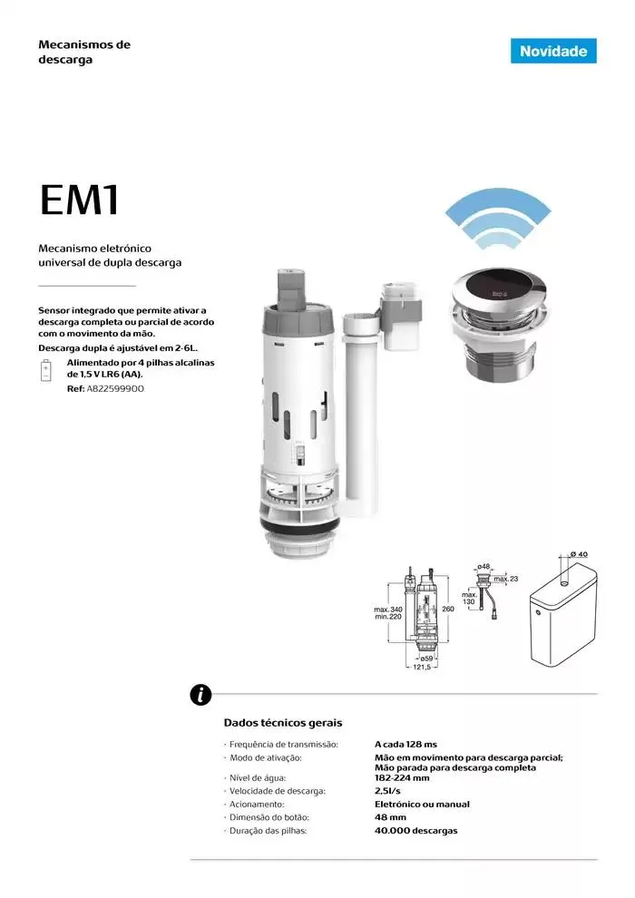 Folheto Soluções Touchless de 6 de janeiro até 31 de dezembro 2025 - Pagina 46