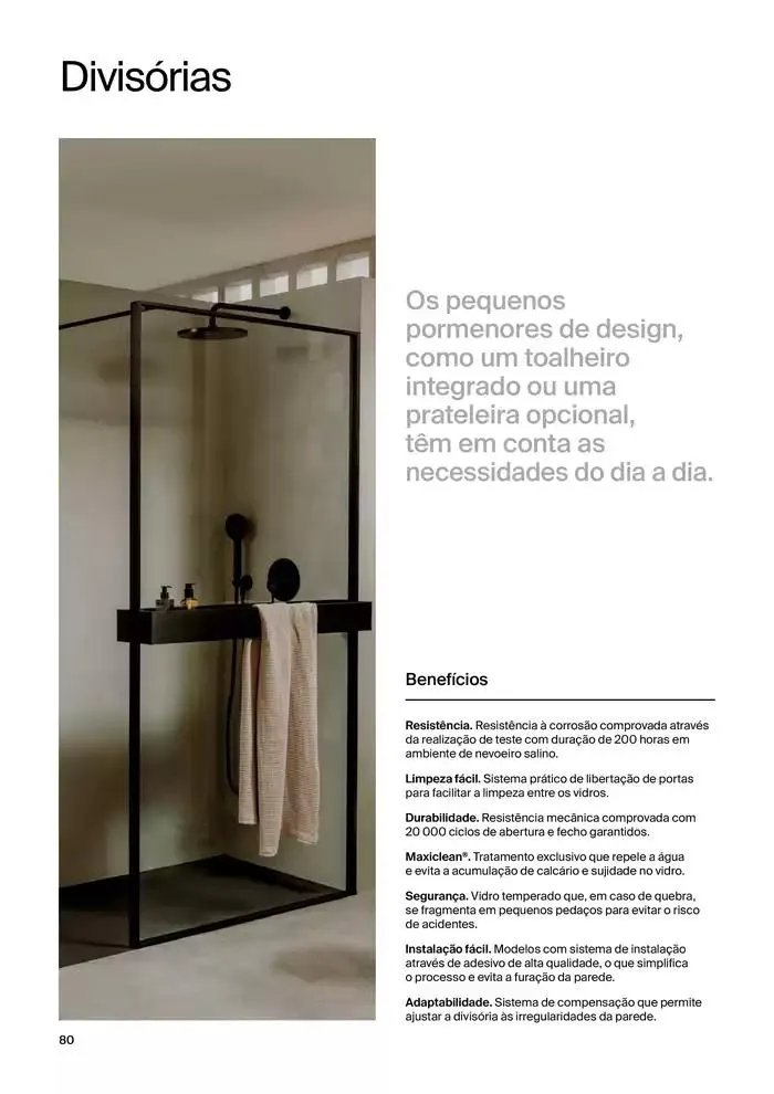 Folheto Soluções de Banho  de 6 de janeiro até 31 de dezembro 2025 - Pagina 82