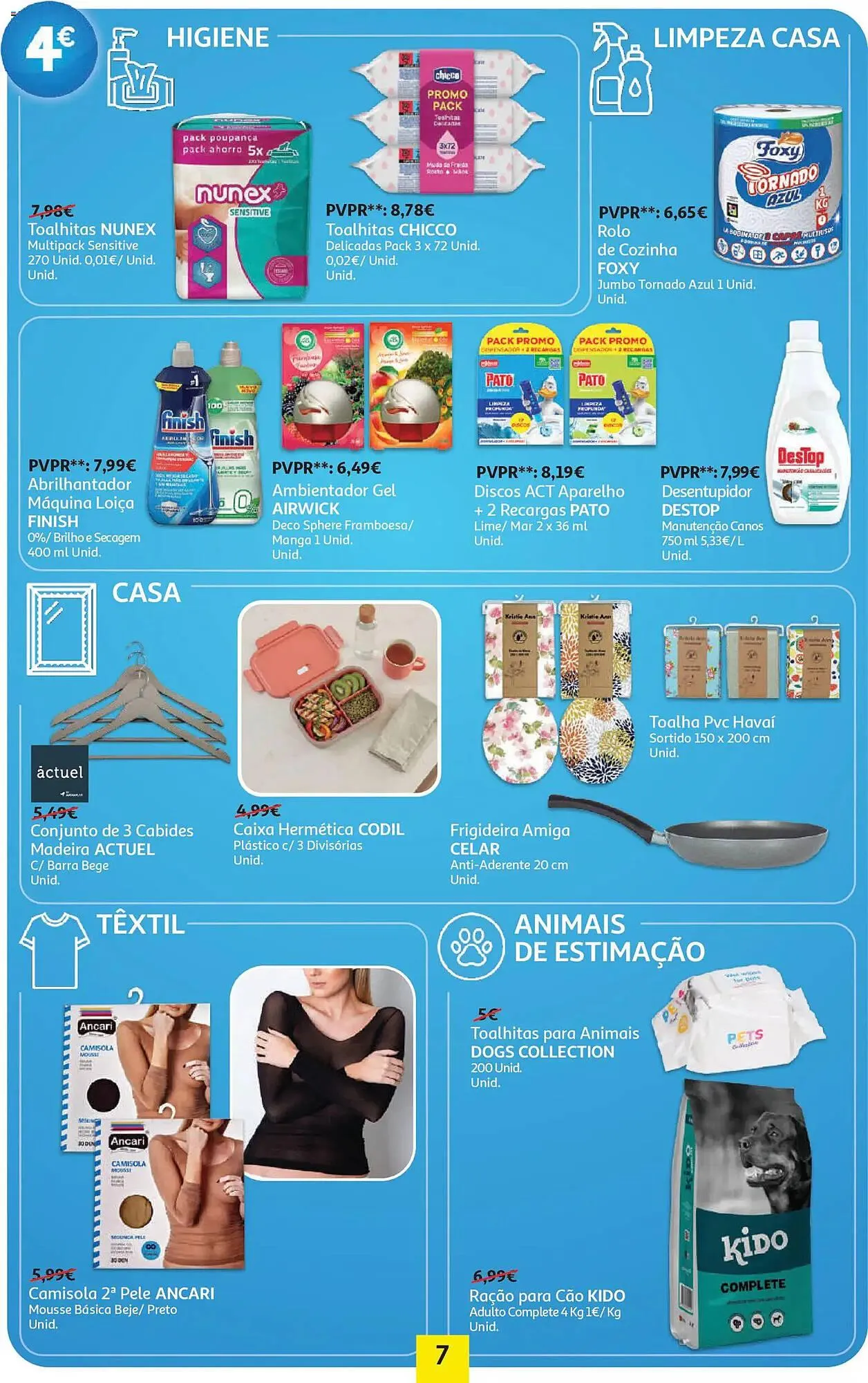 Folheto Folheto Auchan de 6 de abril até 21 de abril 2026 - Pagina 7