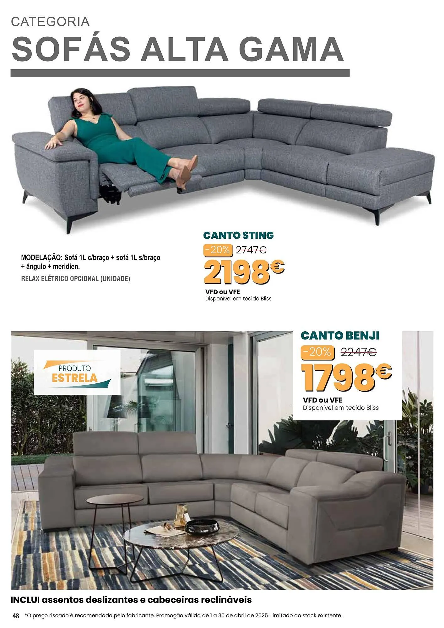 Folheto Folheto Hiper Centro do Móvel de 1 de abril até 30 de abril 2025 - Pagina 48