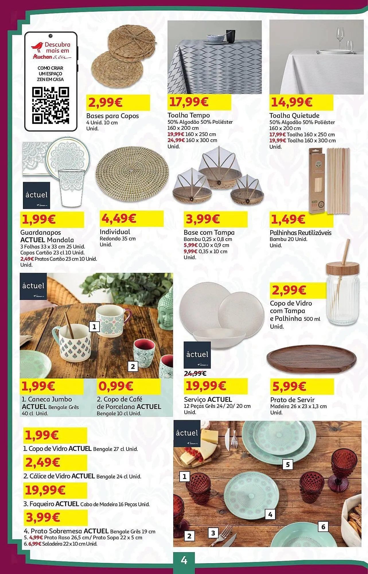 Folheto Folheto Auchan de 14 de março até 26 de março 2025 - Pagina 4