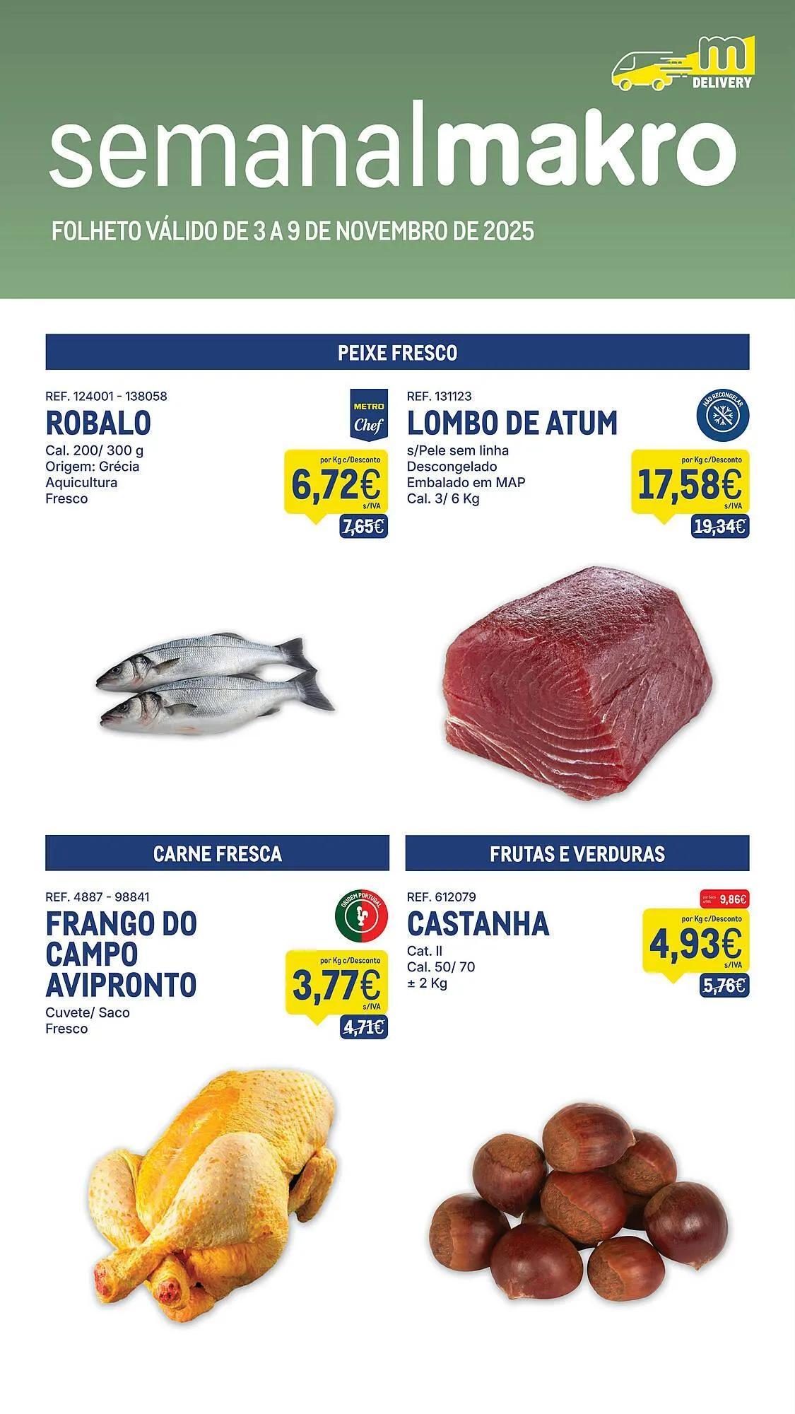 Folheto Catálogo Makro de 3 de novembro até 9 de novembro 2025 - Pagina 1