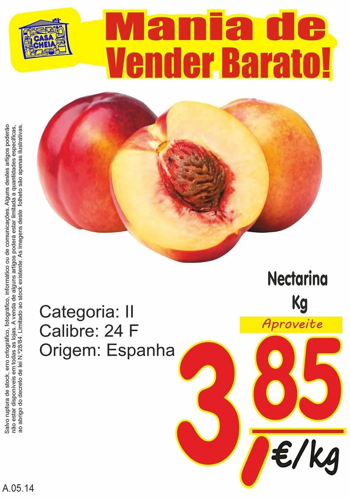 Folheto Folheto Casa Cheia de 9 de maio até 15 de maio 2025 - Pagina 1