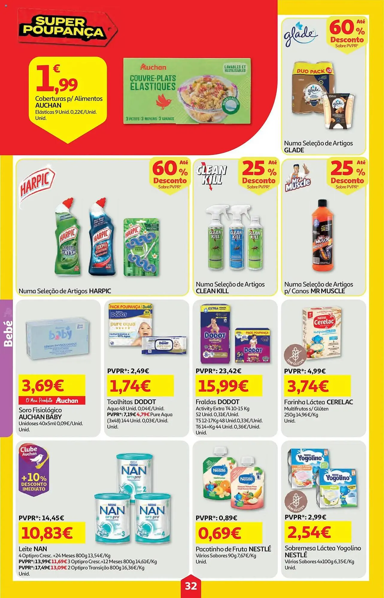 Folheto Folheto Auchan de 7 de maio até 14 de maio 2026 - Pagina 32