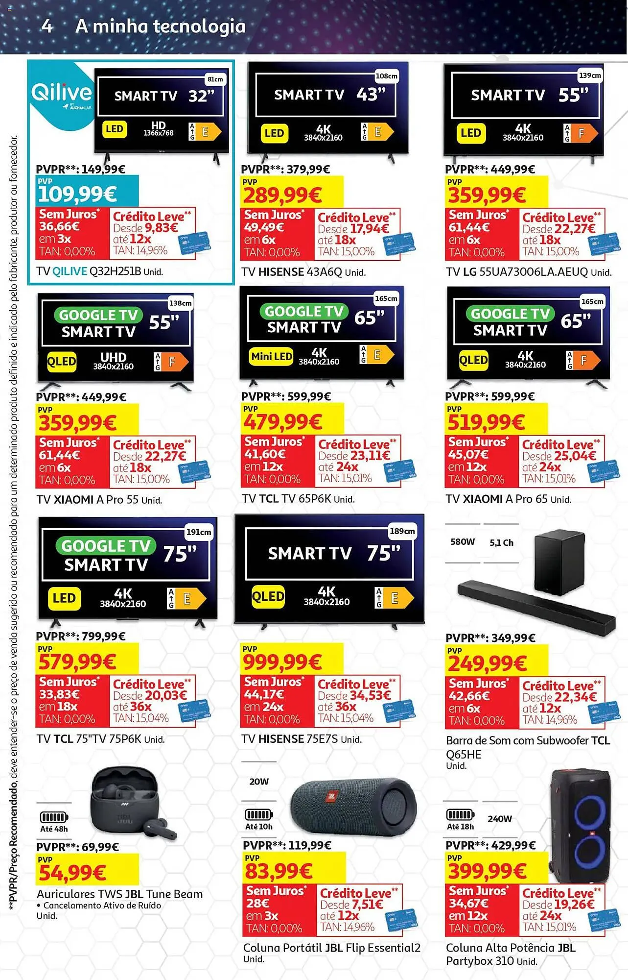 Folheto Folheto Auchan de 6 de abril até 21 de abril 2026 - Pagina 33