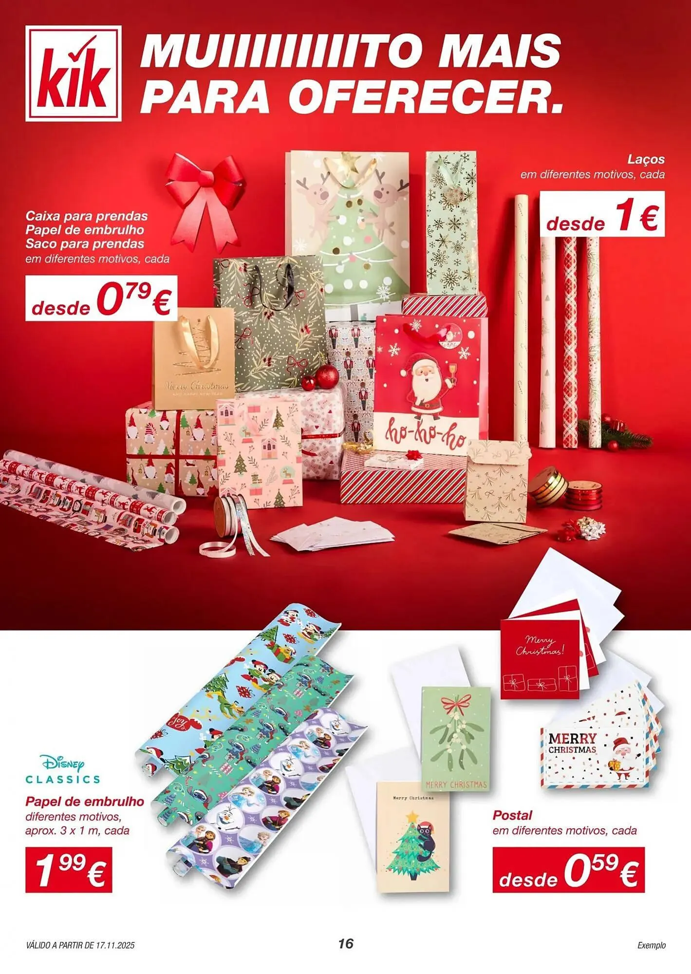 Folheto Folheto kik de 17 de novembro até 23 de novembro 2025 - Pagina 16