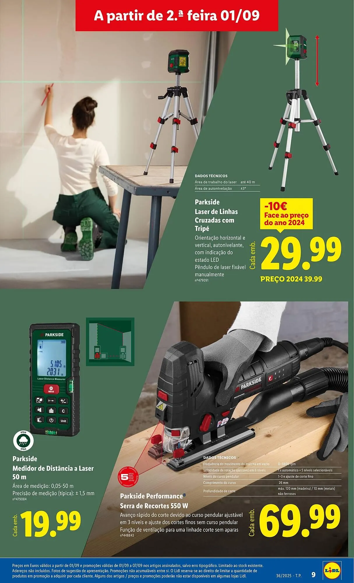 Folheto Folheto Lidl de 1 de setembro até 7 de setembro 2025 - Pagina 9