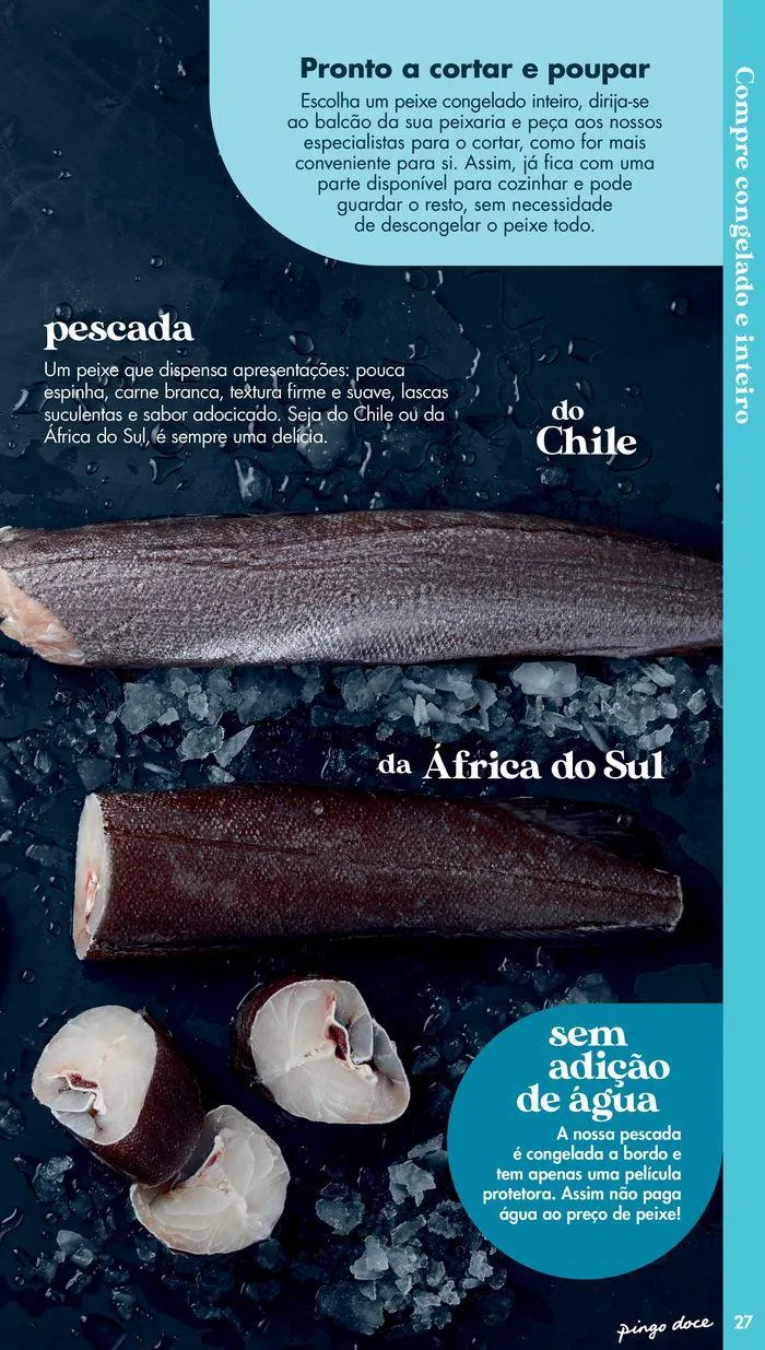 Folheto Pingo Doce Peixaria de 10 de setembro até 10 de outubro 2024 - Pagina 27
