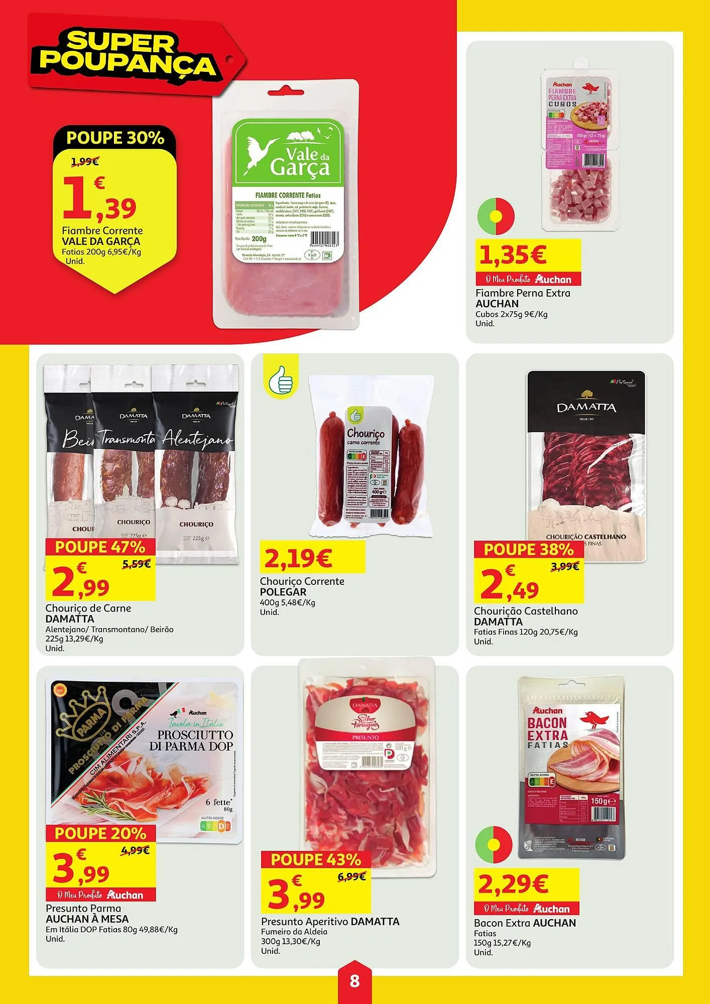 Folheto Folheto Auchan de 3 de abril até 9 de abril 2025 - Pagina 8