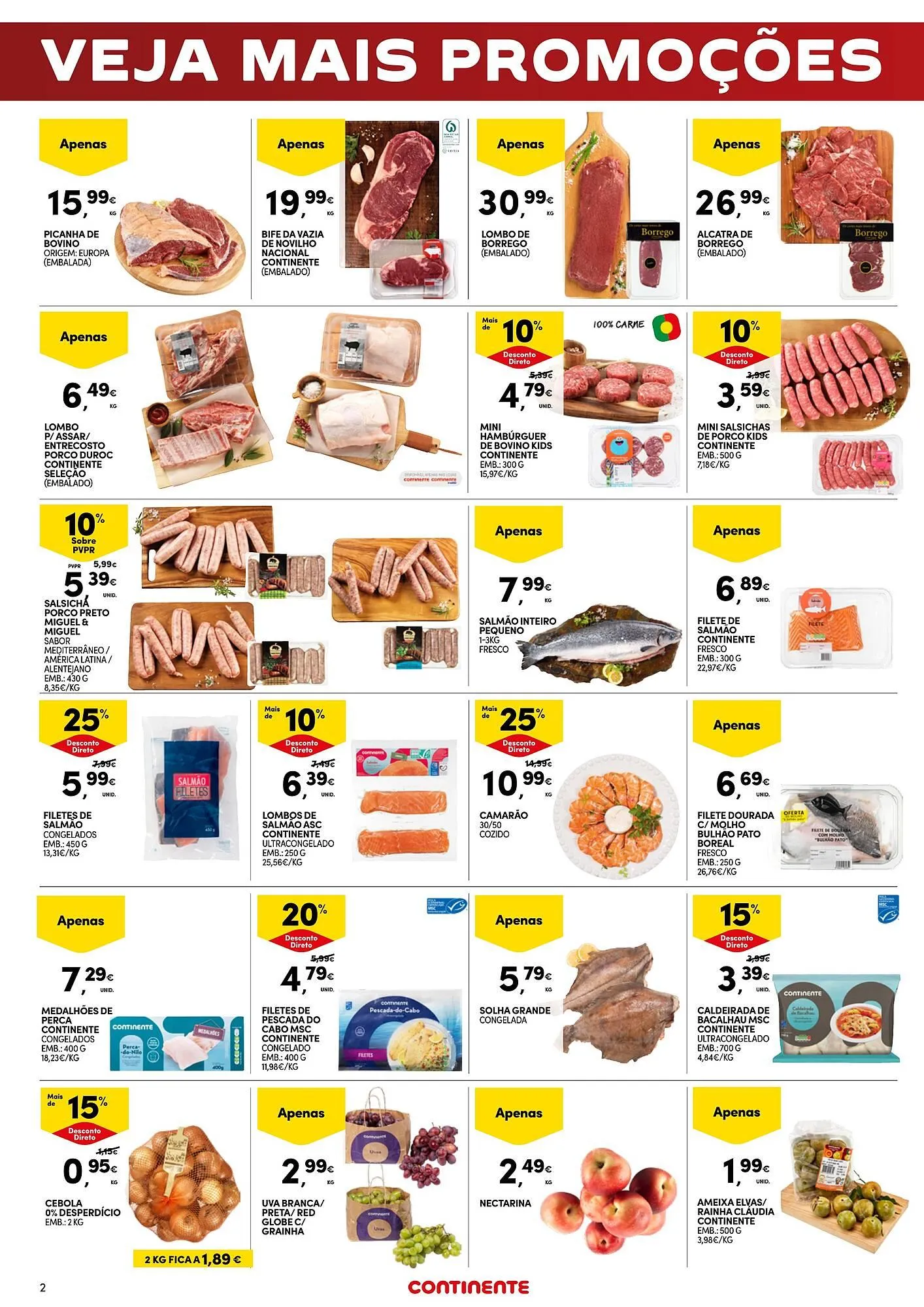 Folheto Folheto Continente de 29 de agosto até 1 de setembro 2025 - Pagina 2