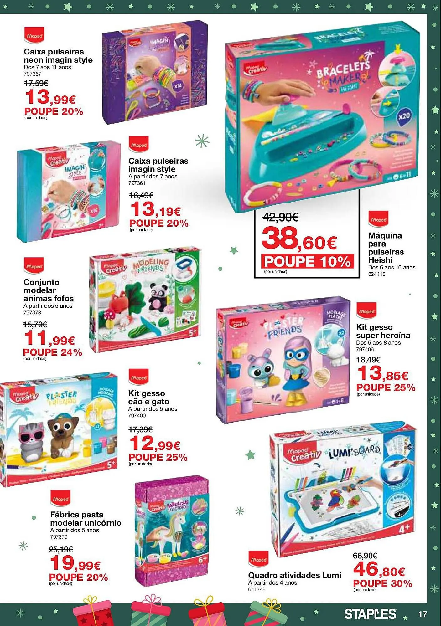 Folheto Folheto Staples de 29 de novembro até 24 de dezembro 2023 - Pagina 17