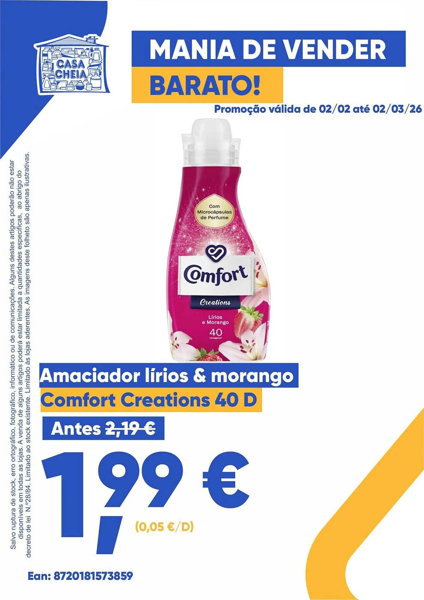 Folheto Folheto Casa Cheia de 2 de fevereiro até 2 de março 2026 - Pagina 2