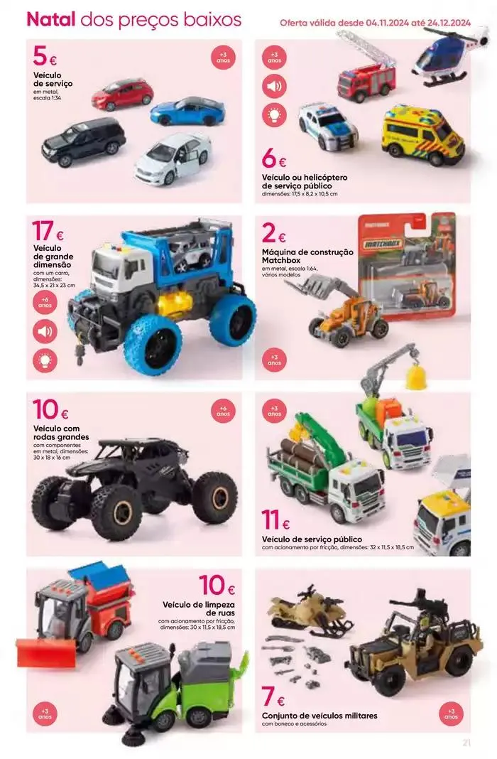 Folheto Catalogo de natal de 4 de novembro até 24 de dezembro 2024 - Pagina 21