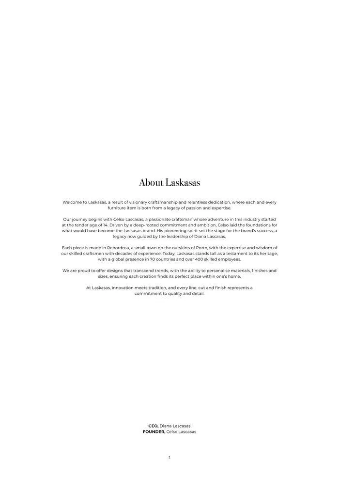 Folheto Catalogue Laskasas de 8 de julho até 31 de dezembro 2024 - Pagina 2