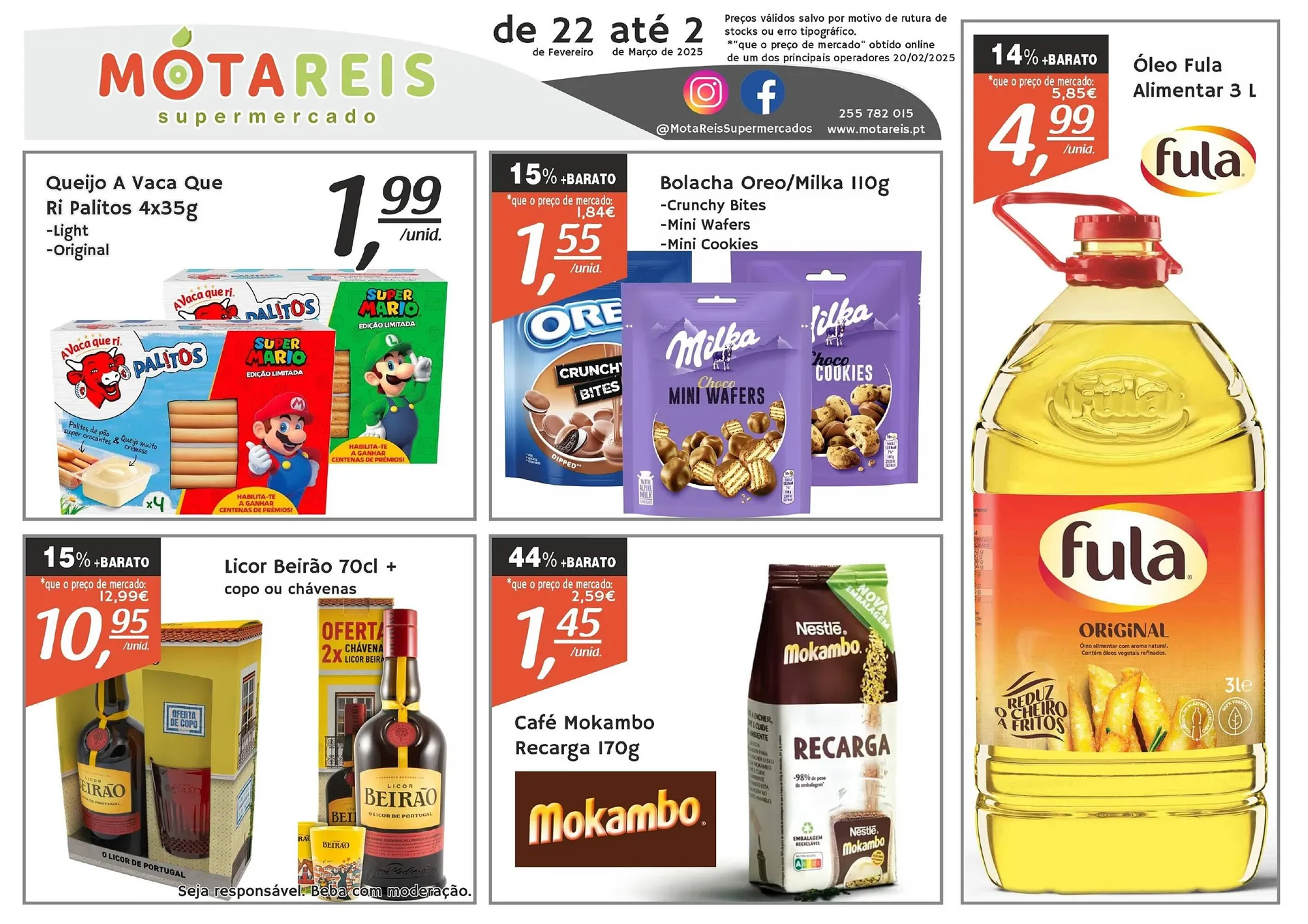 Folheto Mota Reis - 1