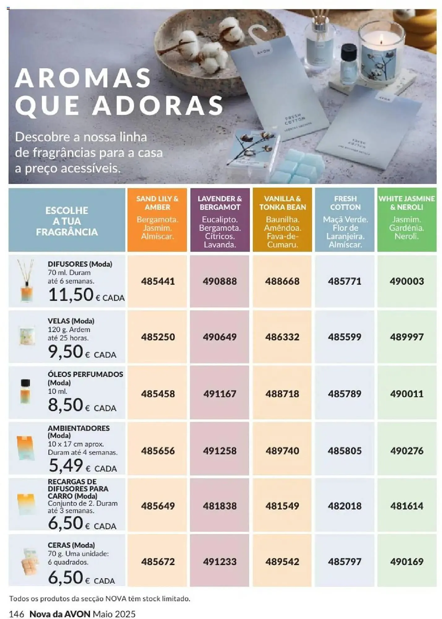 Folheto Folheto Avon de 1 de maio até 31 de maio 2025 - Pagina 146