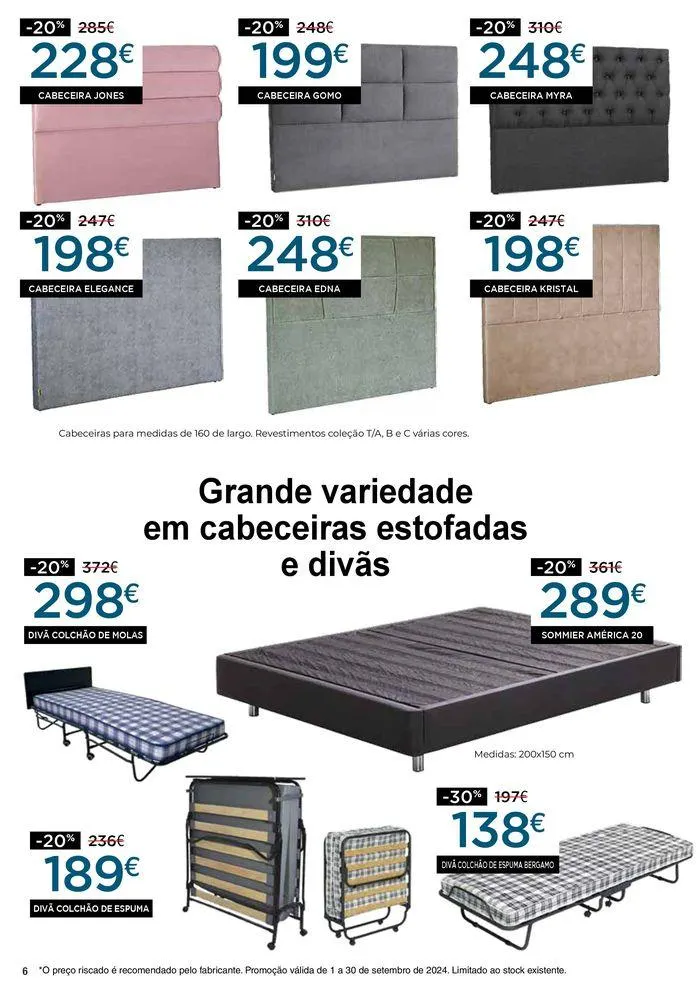 Folheto Catalogo Setembro de 2 de setembro até 30 de setembro 2024 - Pagina 6