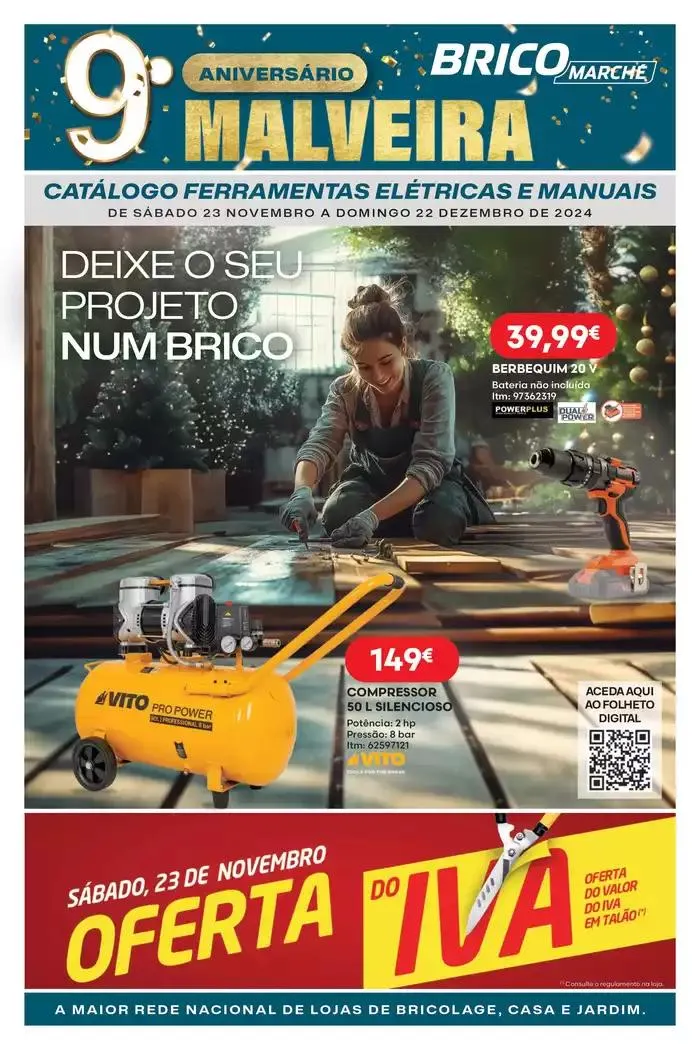 Folheto F#17 Ferramentas Elétricas e Manuais 24p Malveira de 25 de novembro até 22 de dezembro 2024 - Pagina 1