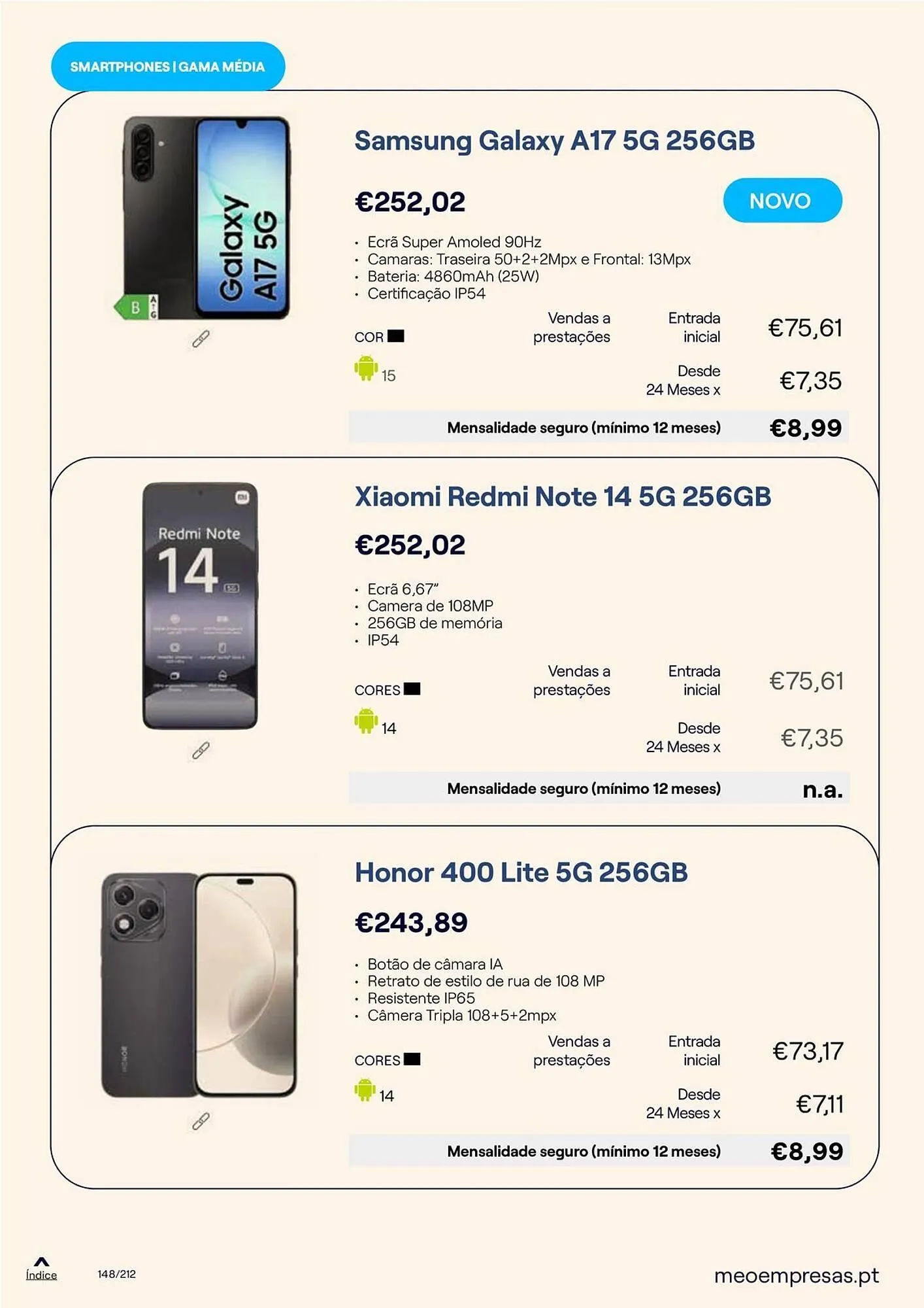 Folheto Catálogo MEO de 20 de outubro até 31 de dezembro 2025 - Pagina 148