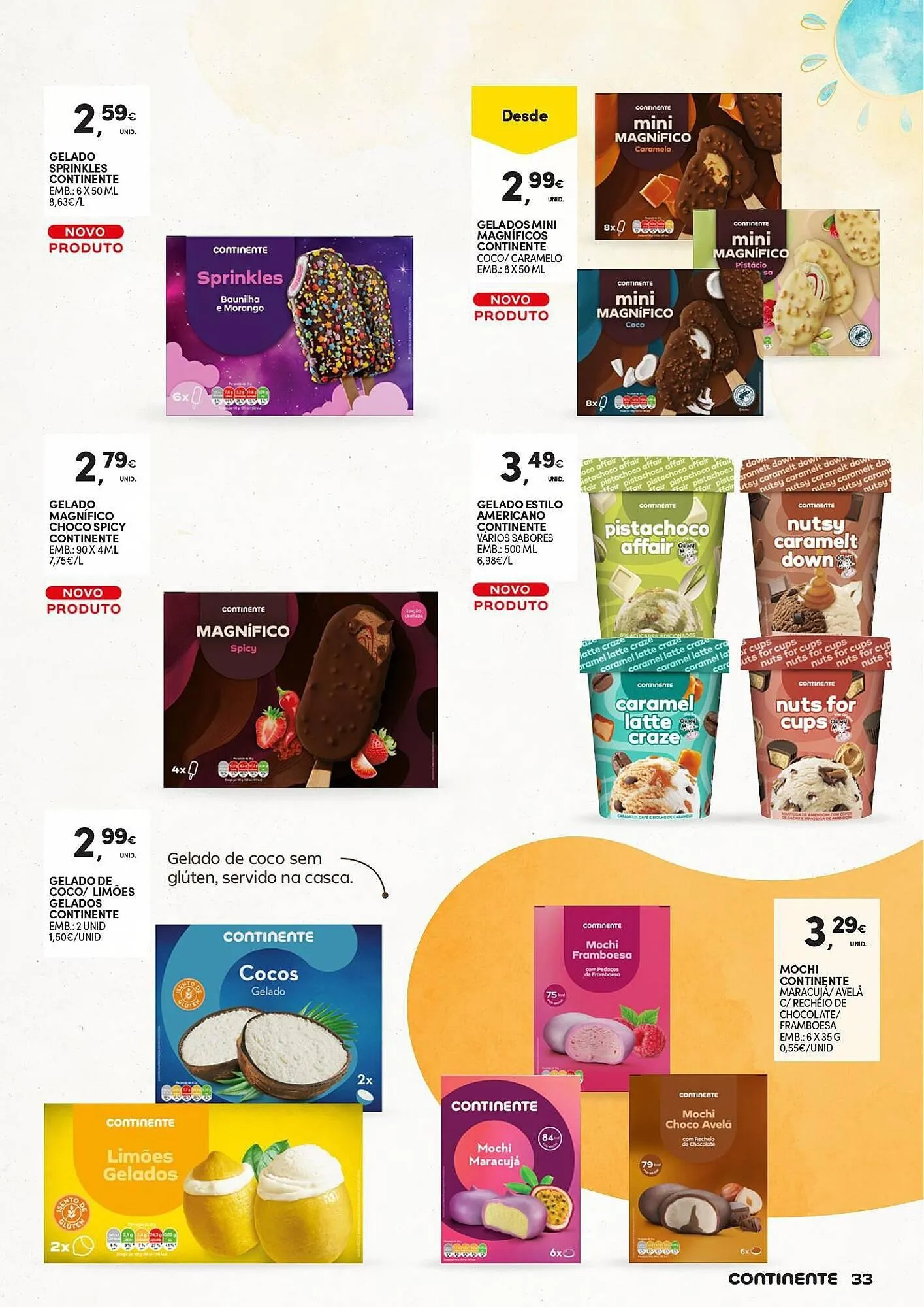 Folheto Folheto Continente de 24 de junho até 10 de agosto 2025 - Pagina 33