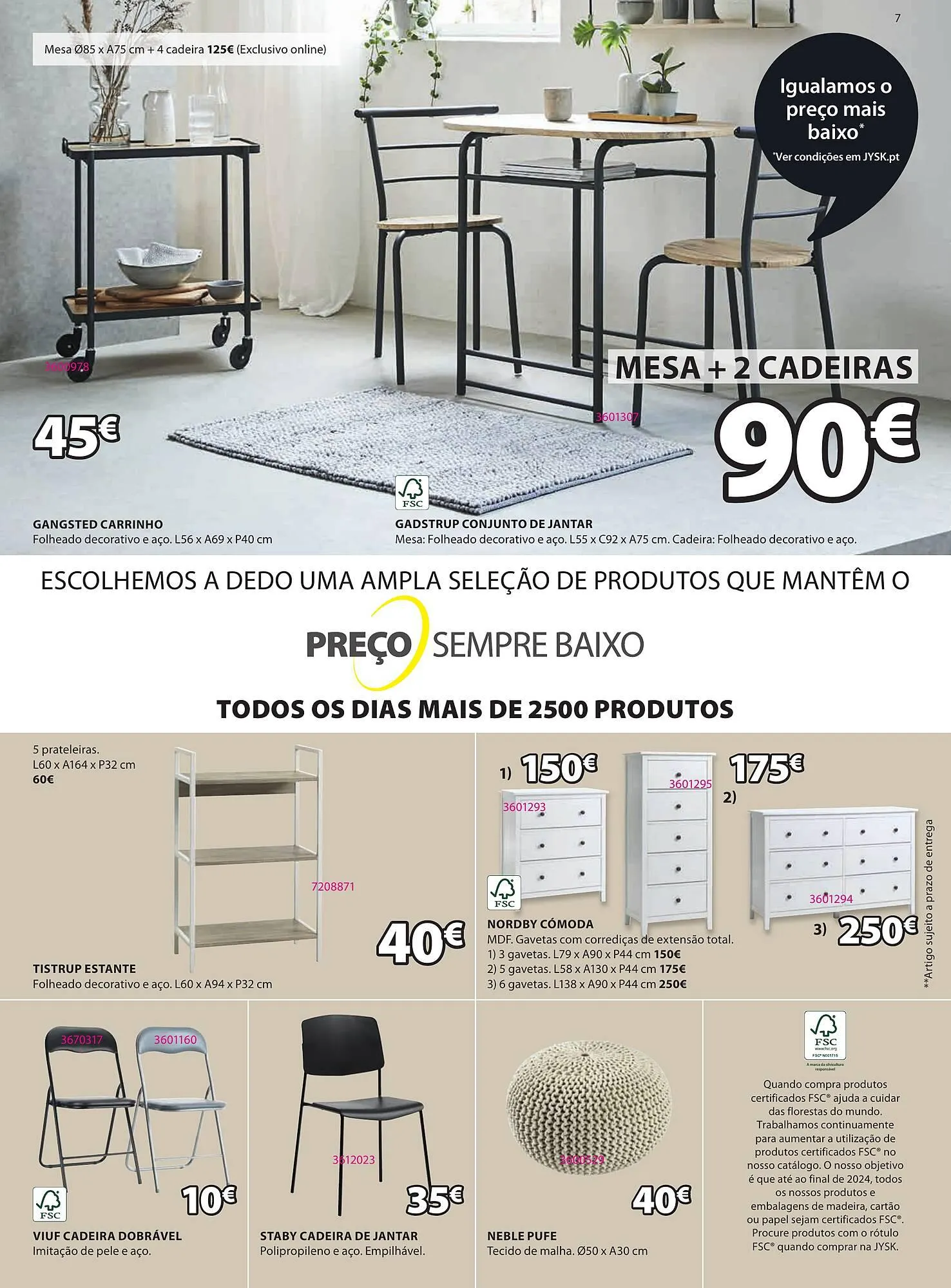 Folheto Folheto JYSK de 22 de fevereiro até 6 de março 2024 - Pagina 7