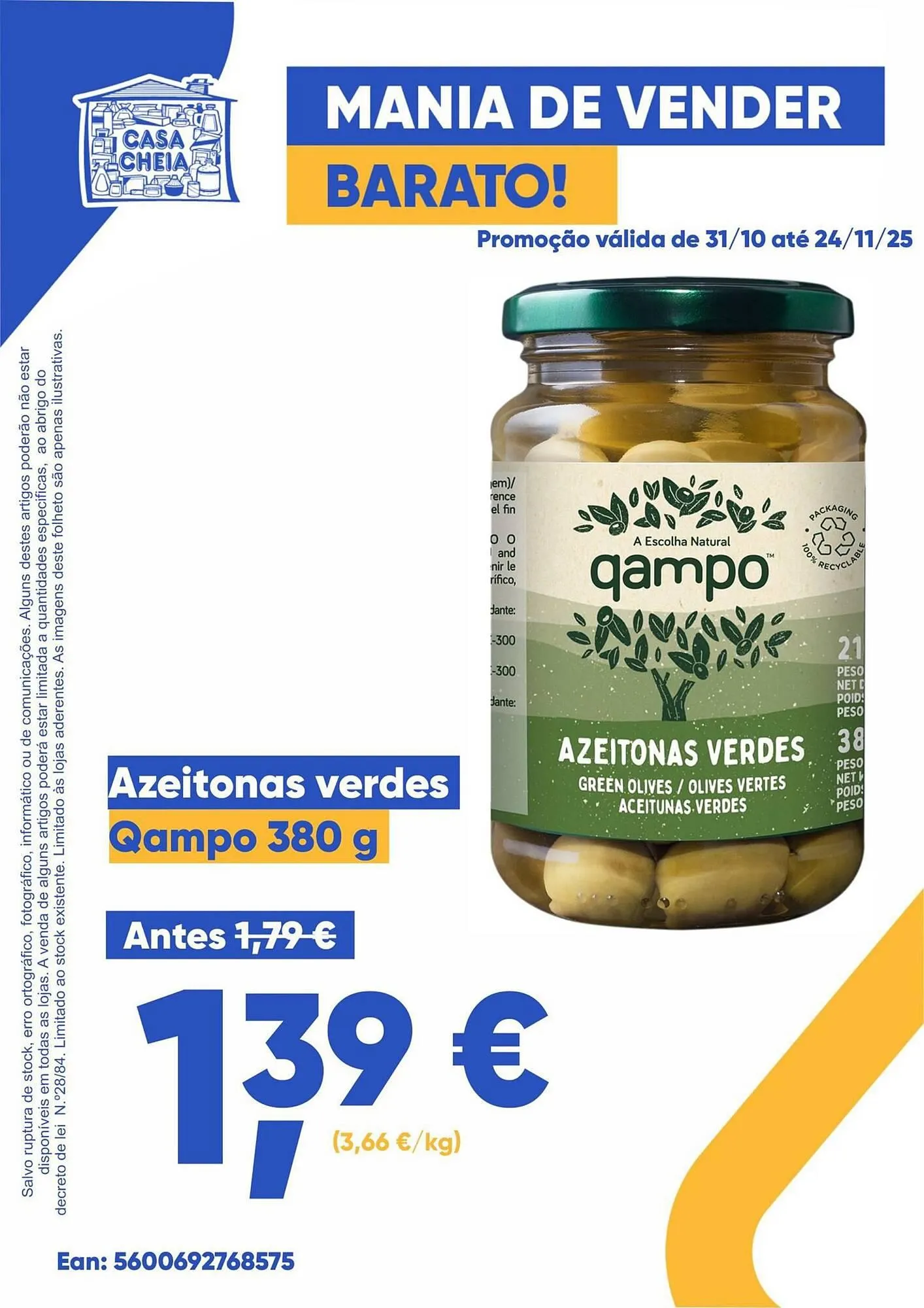Folheto Folheto Casa Cheia de 31 de outubro até 24 de novembro 2025 - Pagina 3
