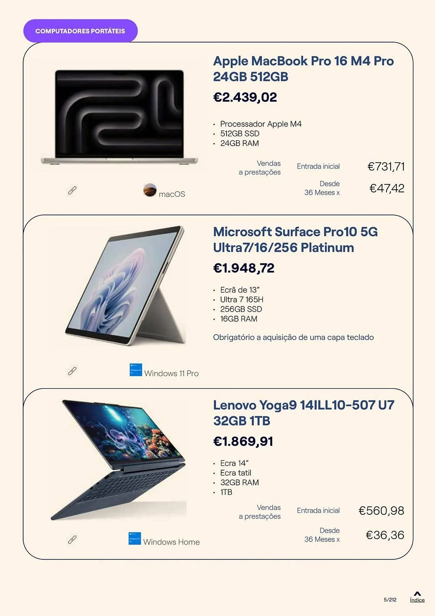 Folheto Catálogo MEO de 20 de outubro até 31 de dezembro 2025 - Pagina 5