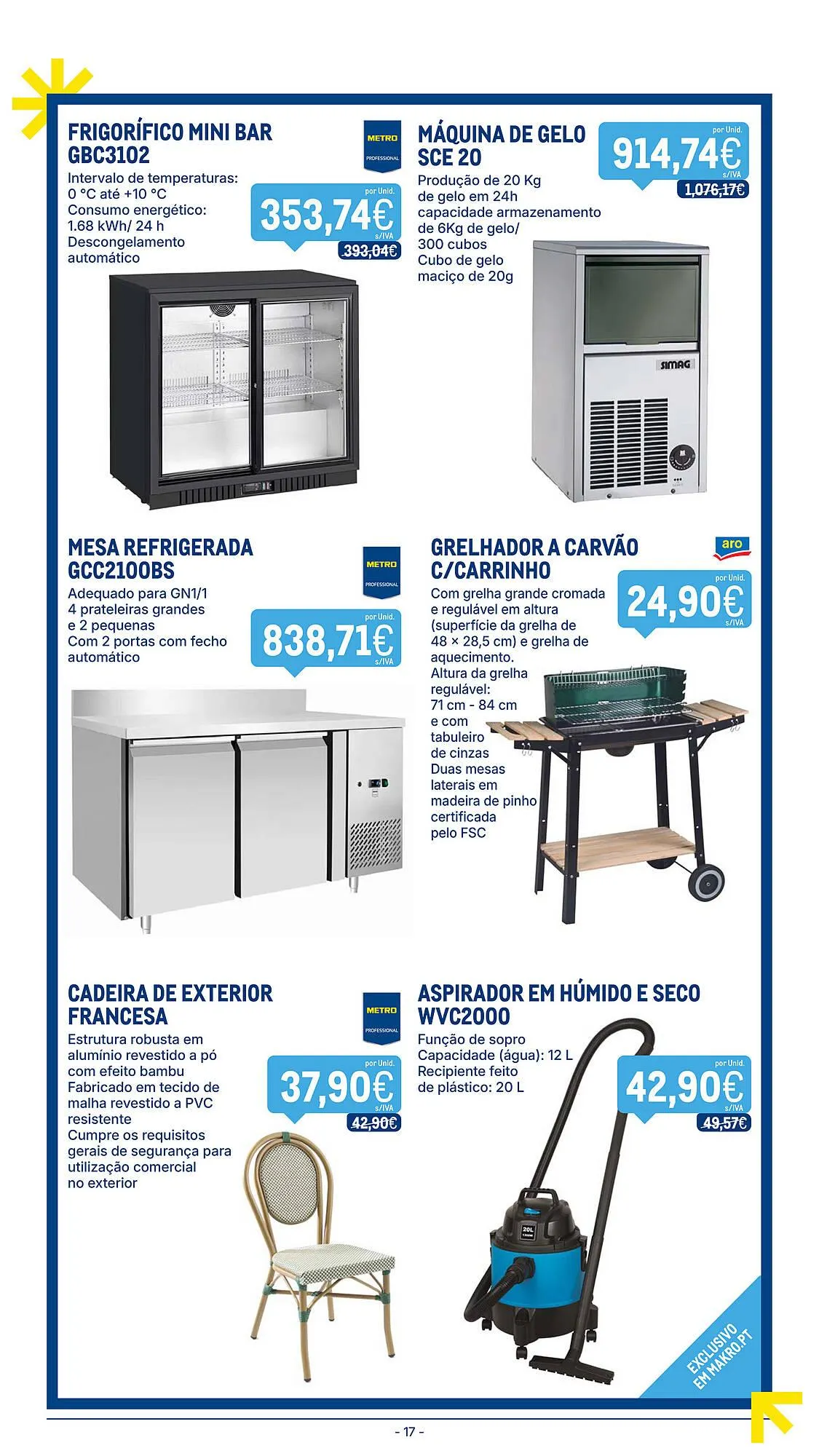 Folheto Folheto Makro de 22 de abril até 28 de abril 2025 - Pagina 17