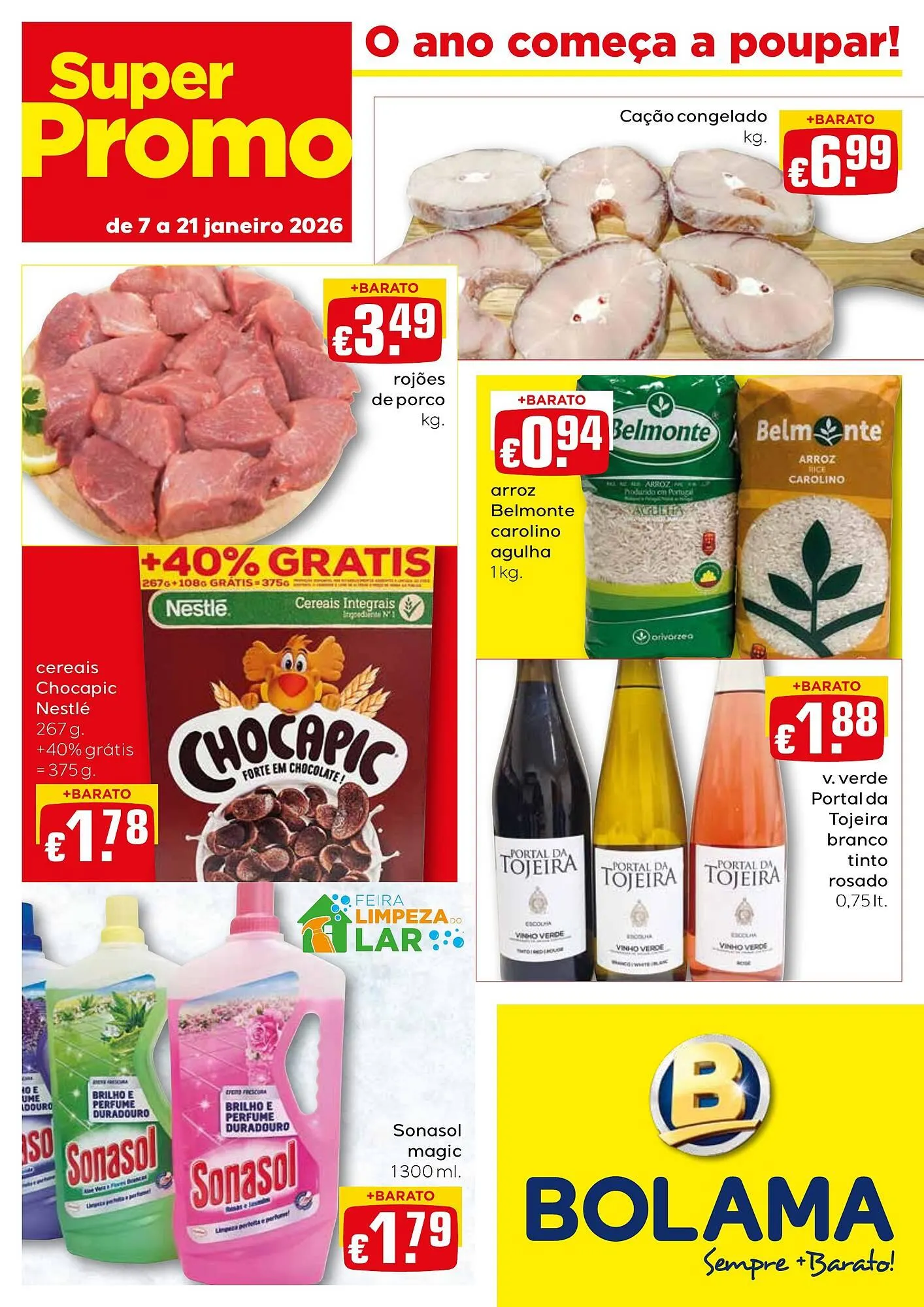 Folheto Folheto Bolama de 7 de janeiro até 21 de janeiro 2026 - Pagina 1